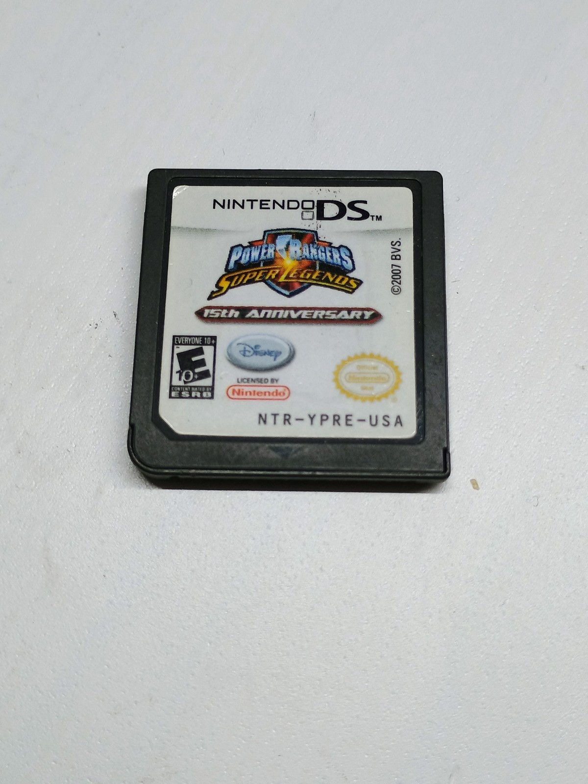 Power Rangers Super Legends 15th Anniversary Nintendo DS - Cartridge ONLY Tested