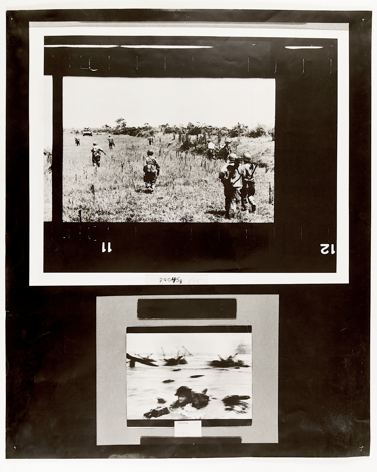 Robert Capa ULTRA RARE Vintage 20x24 Silver Gelatin Photo D Day Vietnam Normandy