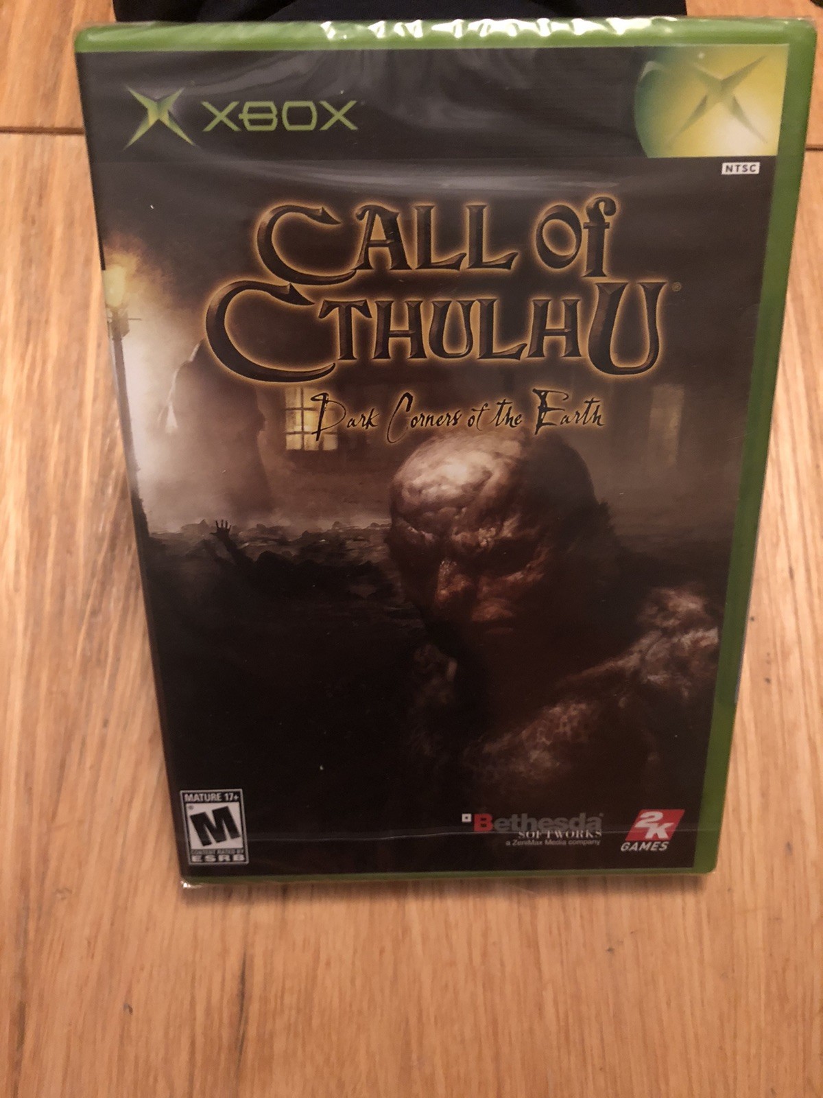 Call of Cthulhu: Dark Corners of The Earth Microsoft Xbox. Factory Sealed New.