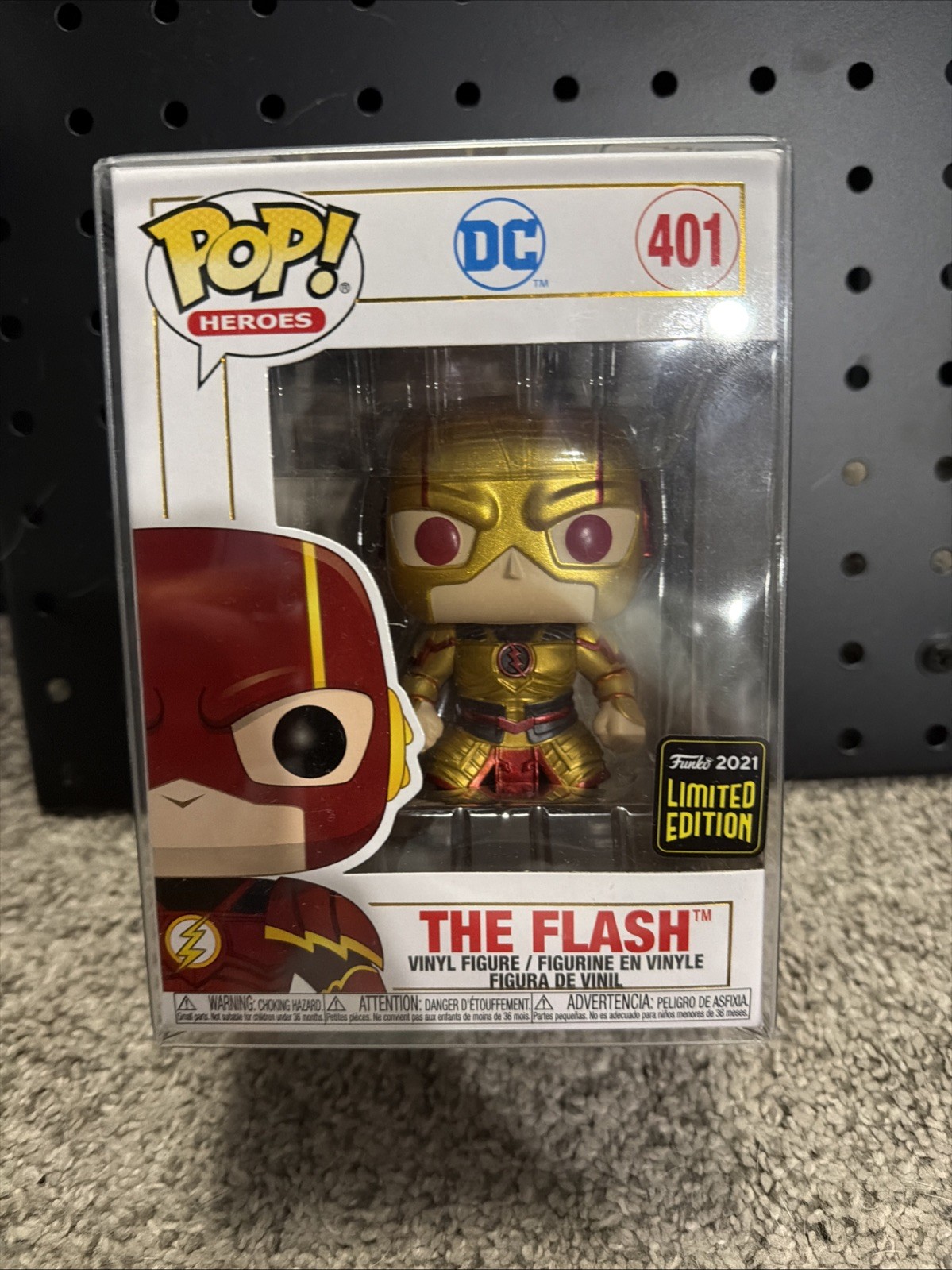 Funko Pop Vinyl: DC Universe - The Flash (Metallic) - To Be Determined (Tbd)...