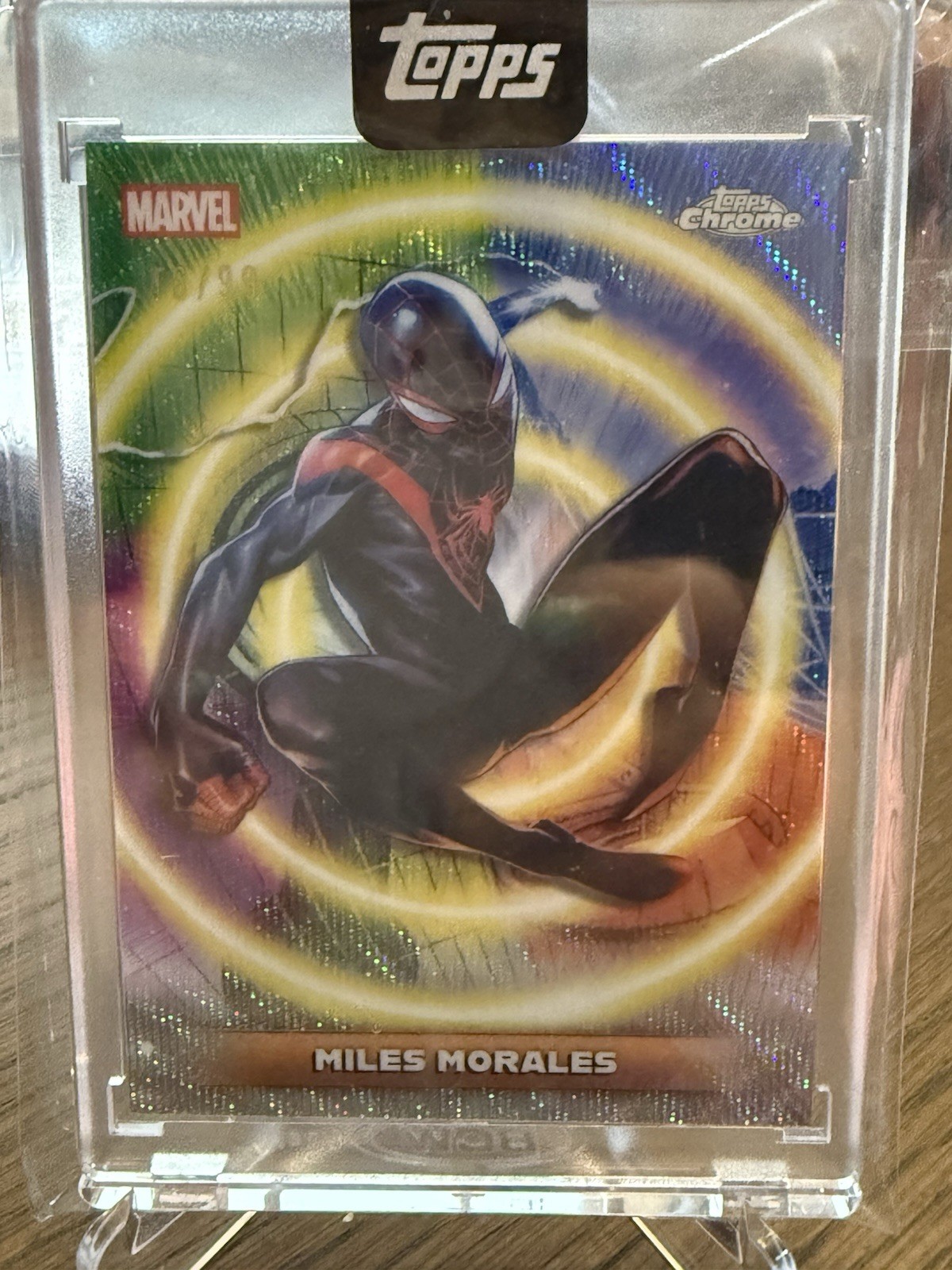 Topps Chrome MINT Marvel 2026 Miles Morales #20 Parallel/Variety 18/99