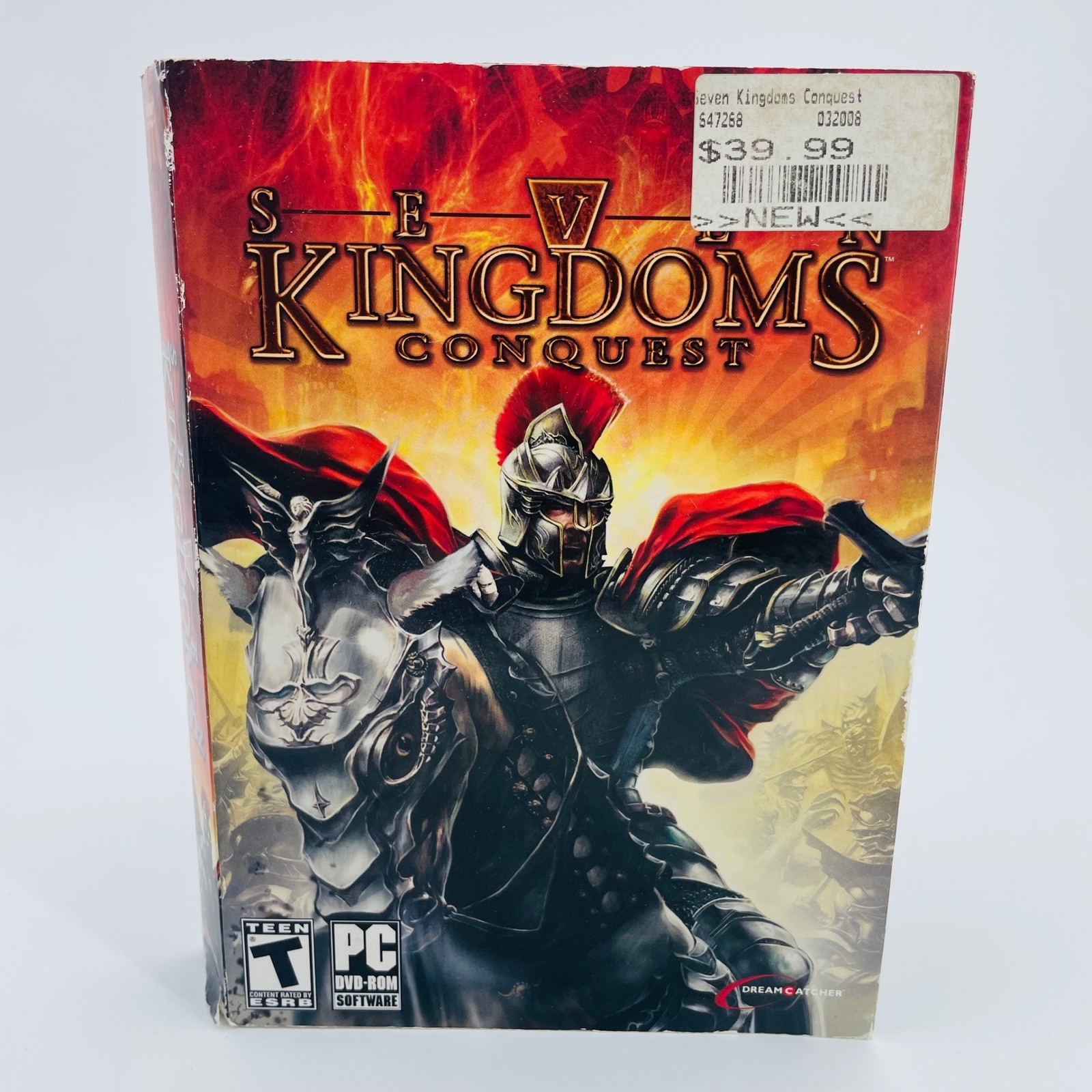 Seven Kingdoms Conquest PC Game - New Sealed - Windows 2000 XP Vista