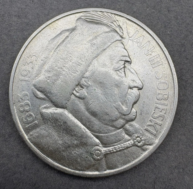 1933 10 Zlotych Jan III Sobieski