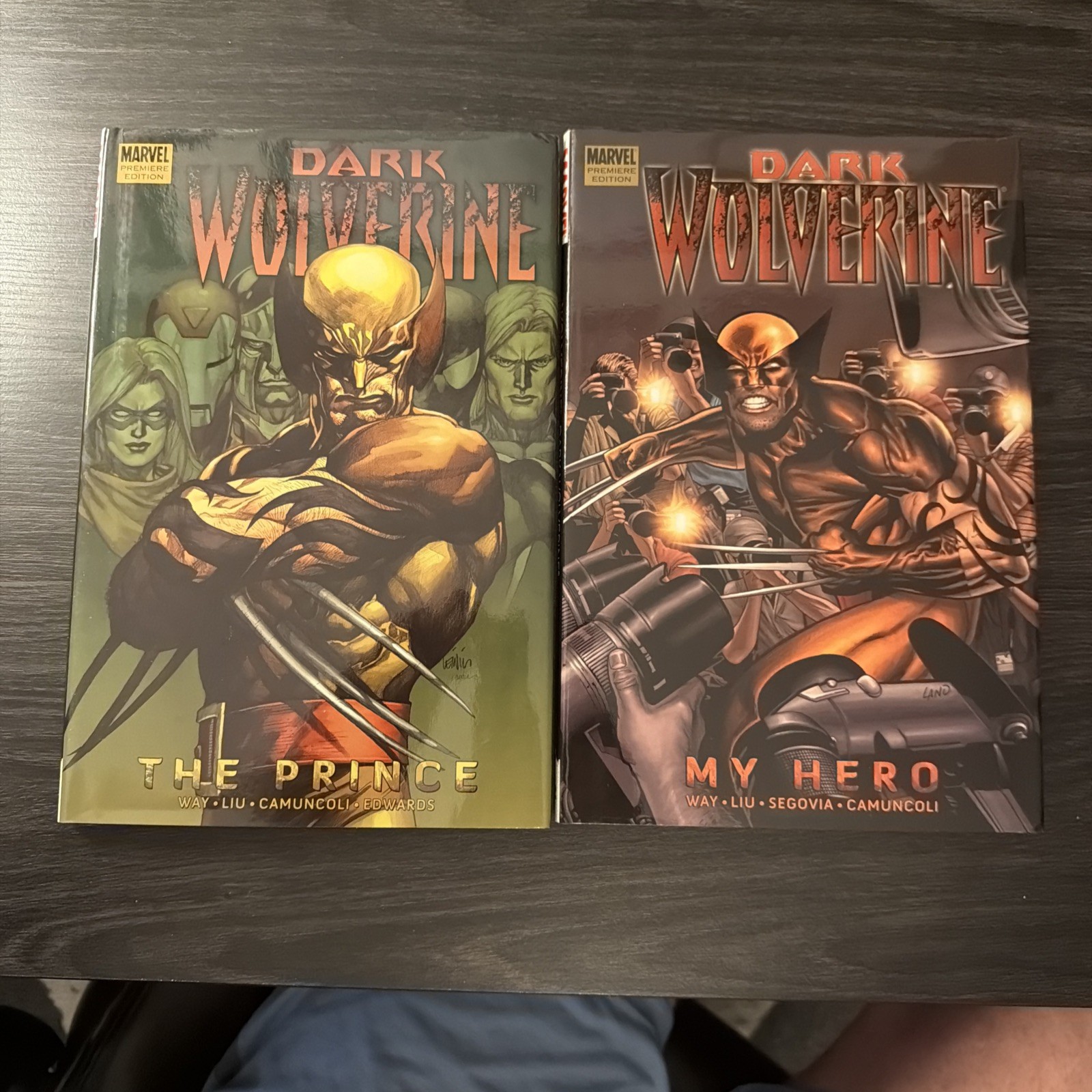 Dark Wolverine: The Prince Vol. 1 -My Hero Vol. 2 (Marvel) HC