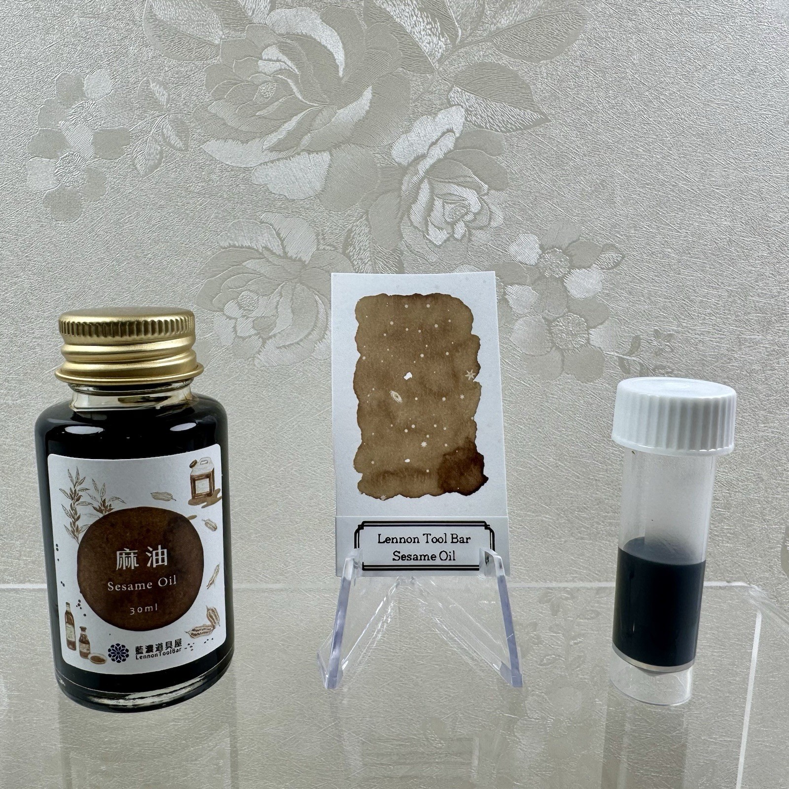 Fountain Pen Ink Samples Lennon Tool Bar Sesame Oil 3mL