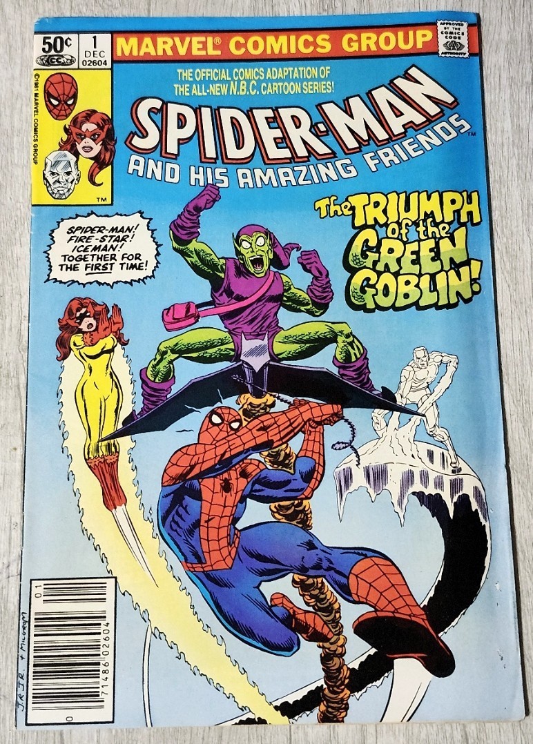 Spider-Man and His Amazing Friends #1 - 1st Appearance of Firestar