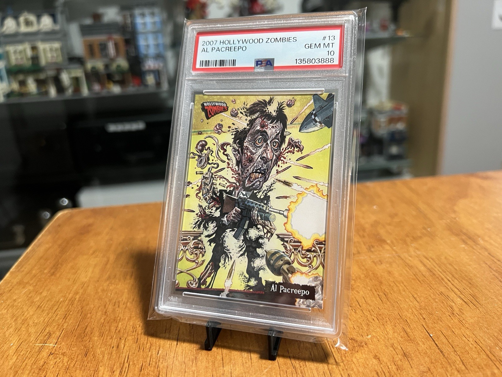 PSA 10 Al PaCreepo Pacino 2007 Topps Hollywood Zombies #13 Scarface Parody Rare