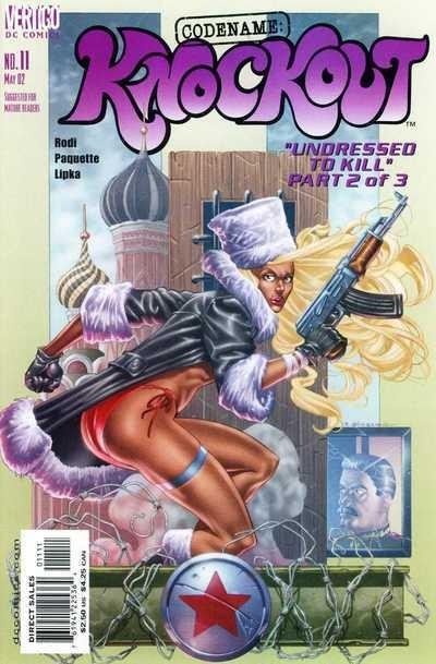 Codename: Knockout ~ huge lot of 8 comics; Undressed to Kill and so much more 