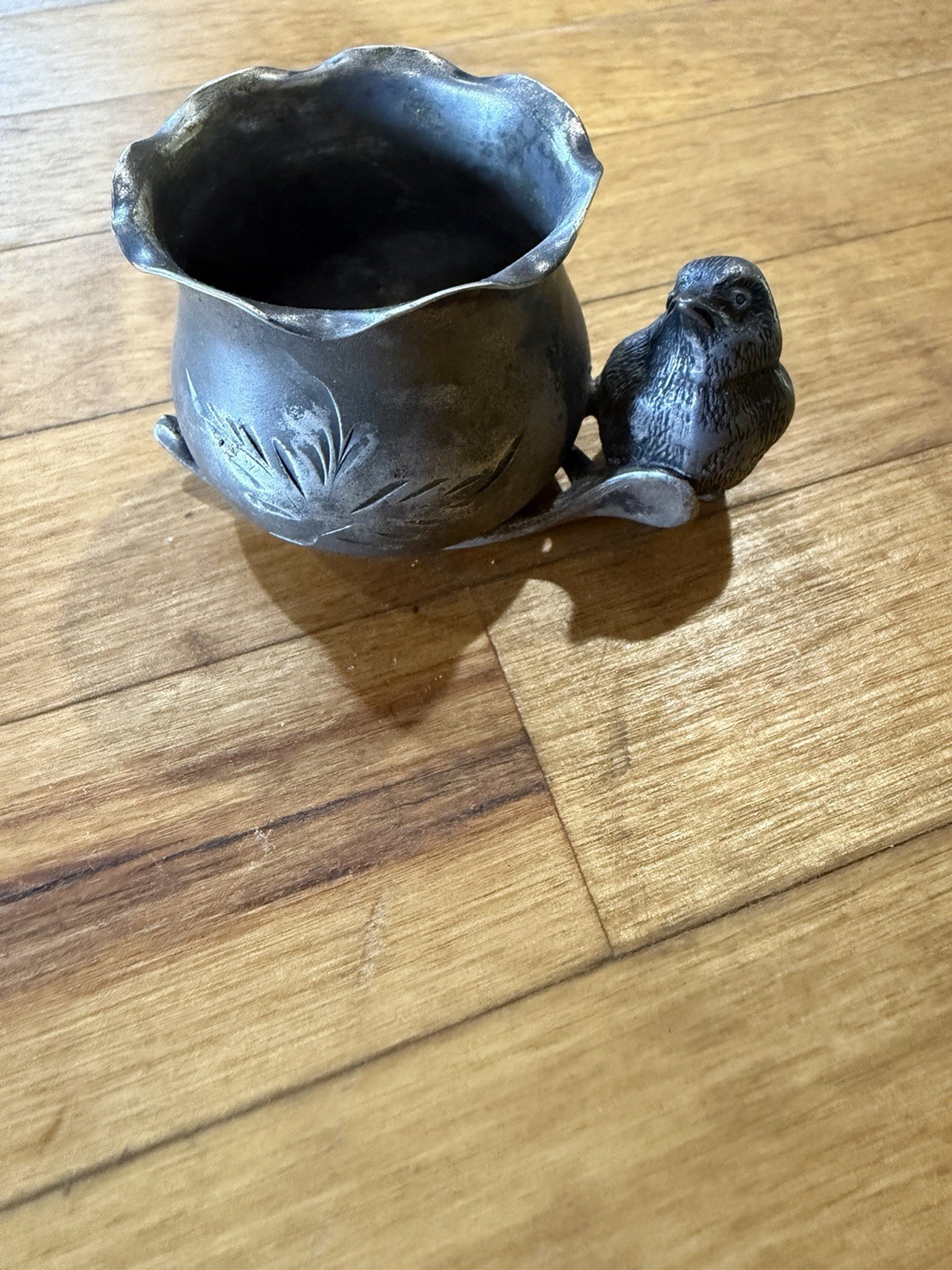 Vintage WR 346 Toothpick Holder Bird And Wishbone William A Rogers