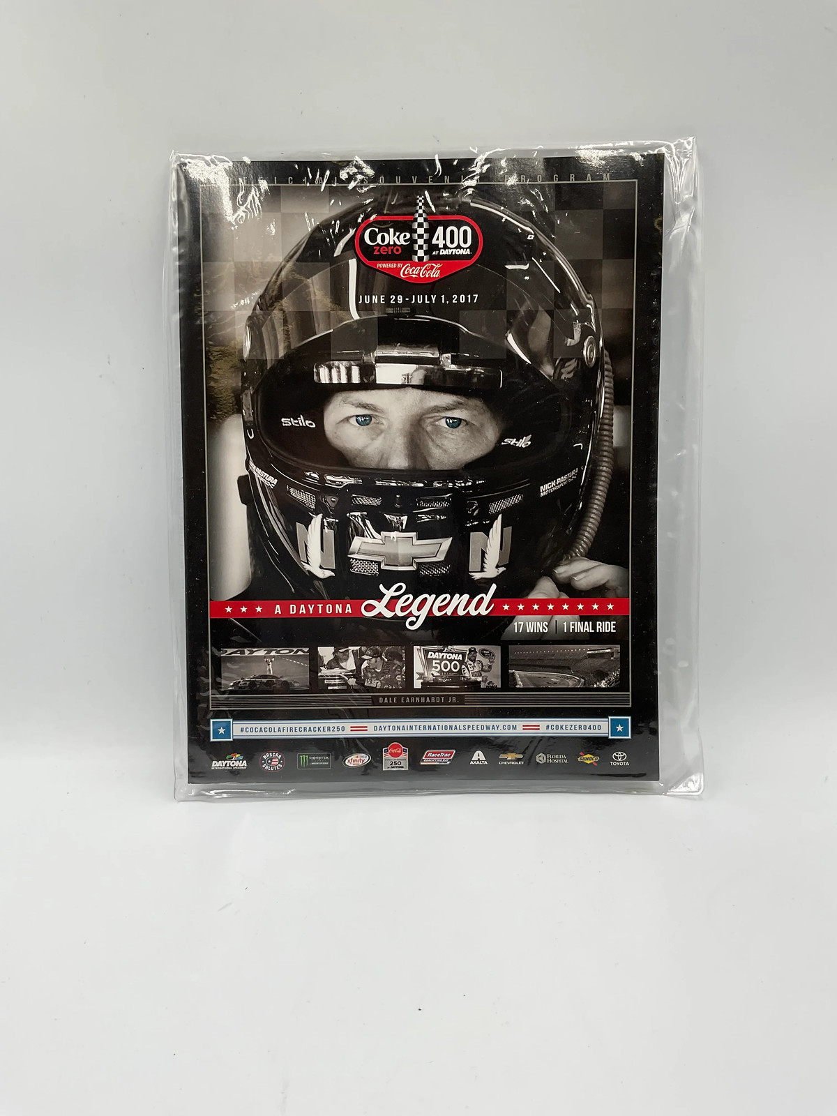 2017 Coke Zero 400 Daytona Program Dale Earnhardt Jr NASCAR