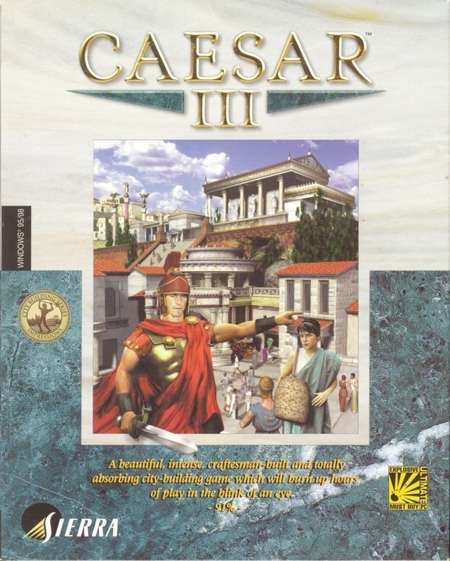 Caesar III 3 PC Game 1998 Windows 11 Compatible