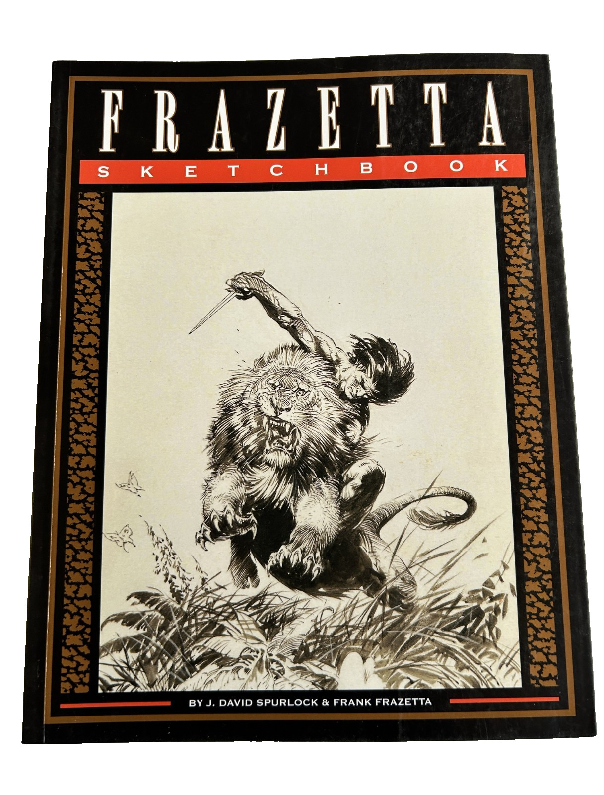 FRANK FRAZETTA : SKETCHBOOK - EYE CANDY FROM THE MASTER - GORGEOUS UNREAD COPY