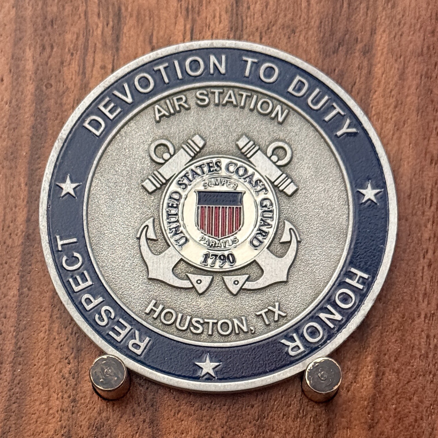 USCG Air Station Houston TX Guardians Of The Gulf Coast Challenge Coin  1#50