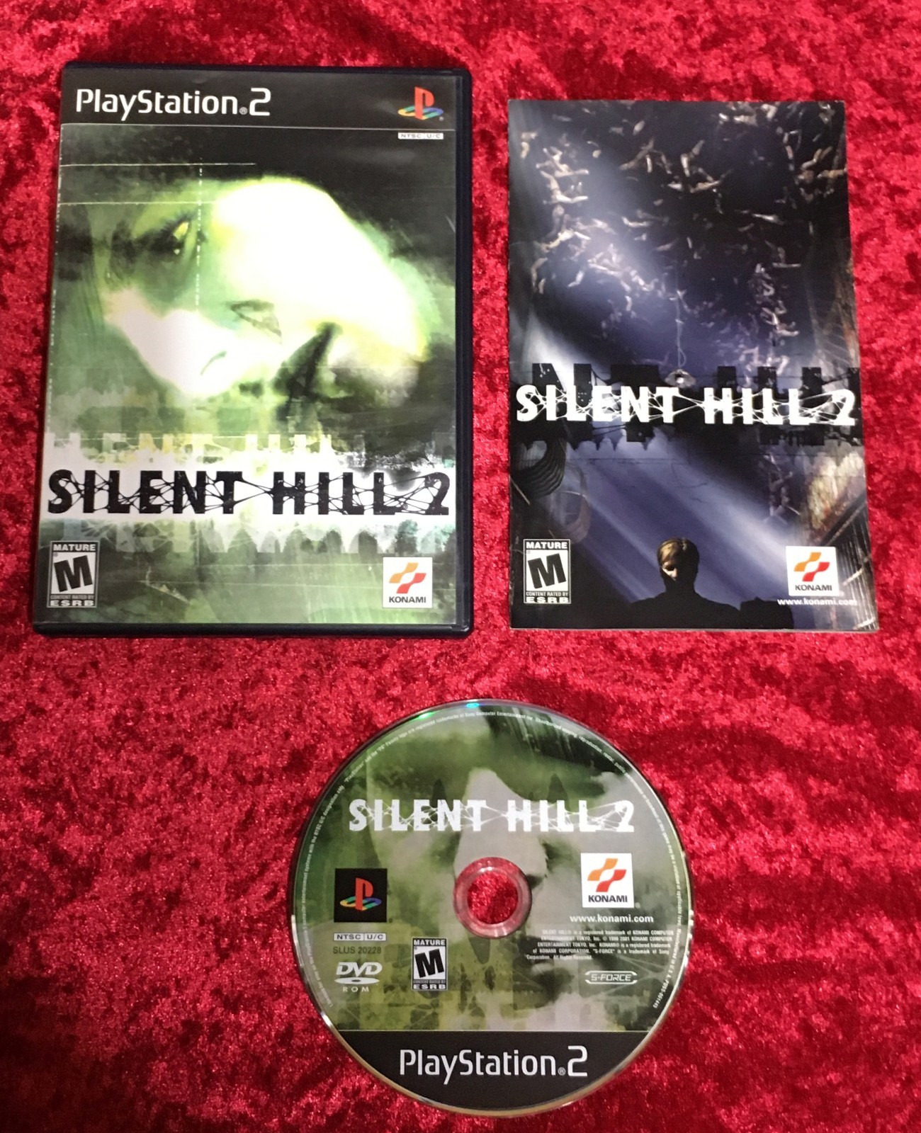 Silent Hill 2 PlayStation 2 PS2 2001 Black Label Complete CIB + Reg. Card Tested
