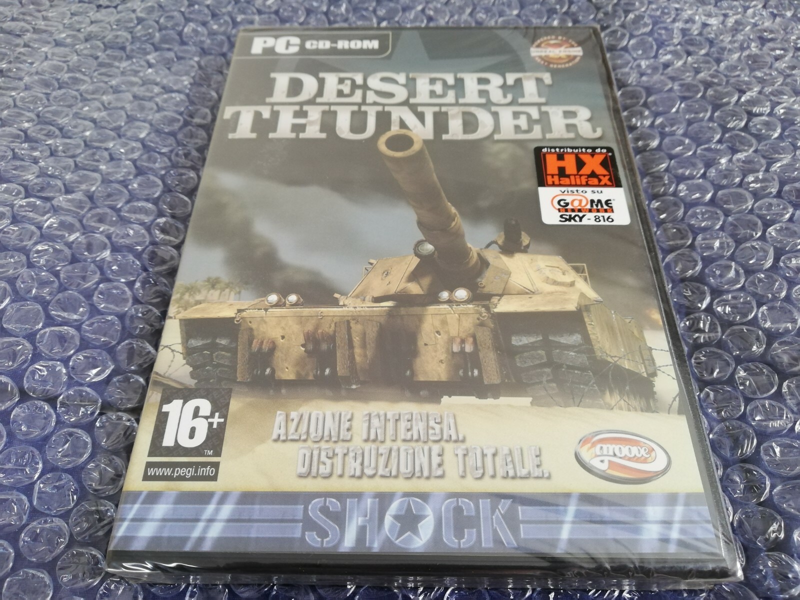 Desert Thunder PC CD ROM Windows Game Battle Tank Brand New and Sealed