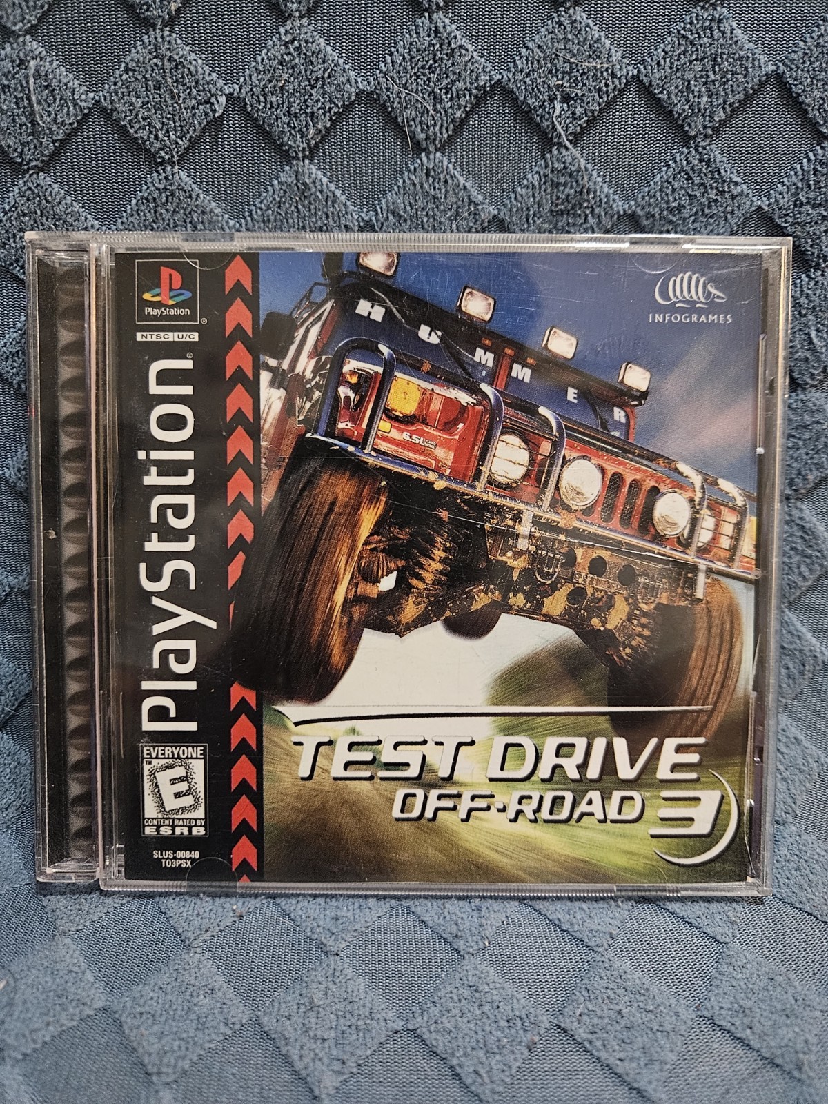 Test Drive Off-Road 3 Sony PlayStation 1, 1999, Complete Black Label