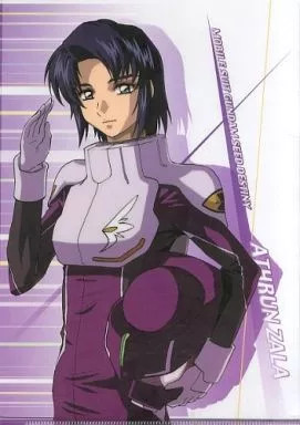 Athrun Zala A4 Clear File Mobile Suit Gundam SEED DESTINY Stationery Accessories
