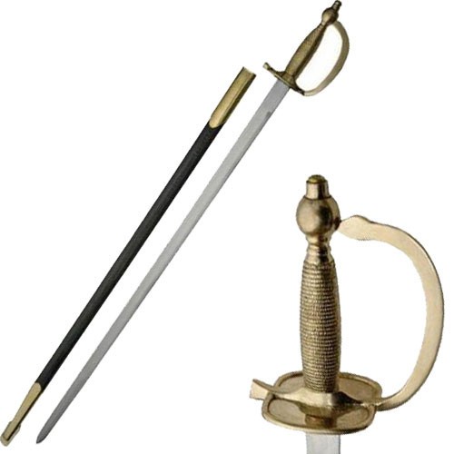 United States Army 1840 NCO Sword with Leather Scabbard