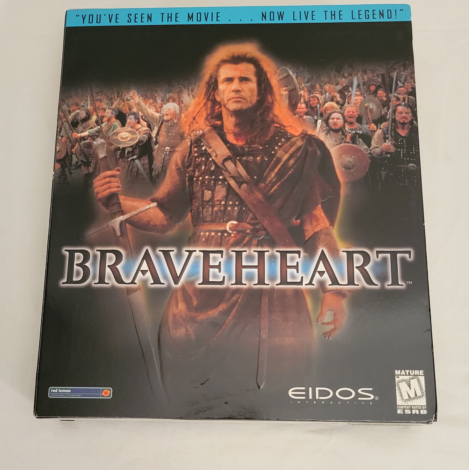 Braveheart PC Game Eidos Strategy New / Sealed