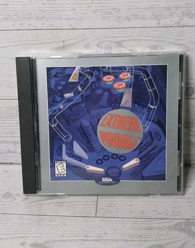 PC Computer Extreme Pinball PC 1999 Y2K Disc and Case  