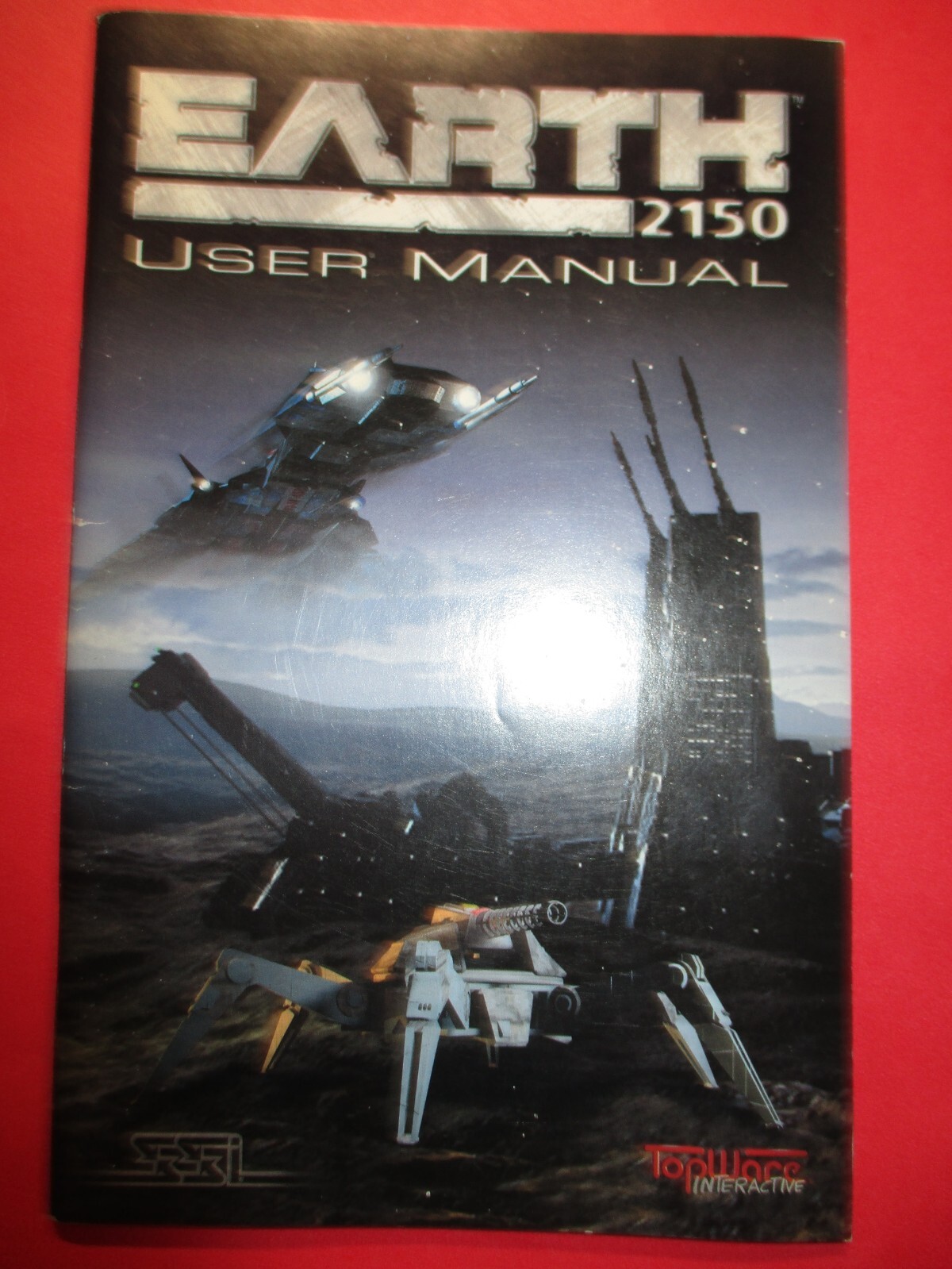 Vintage Video Game Manual: Earth 2150 - TopWare Interactive EUC