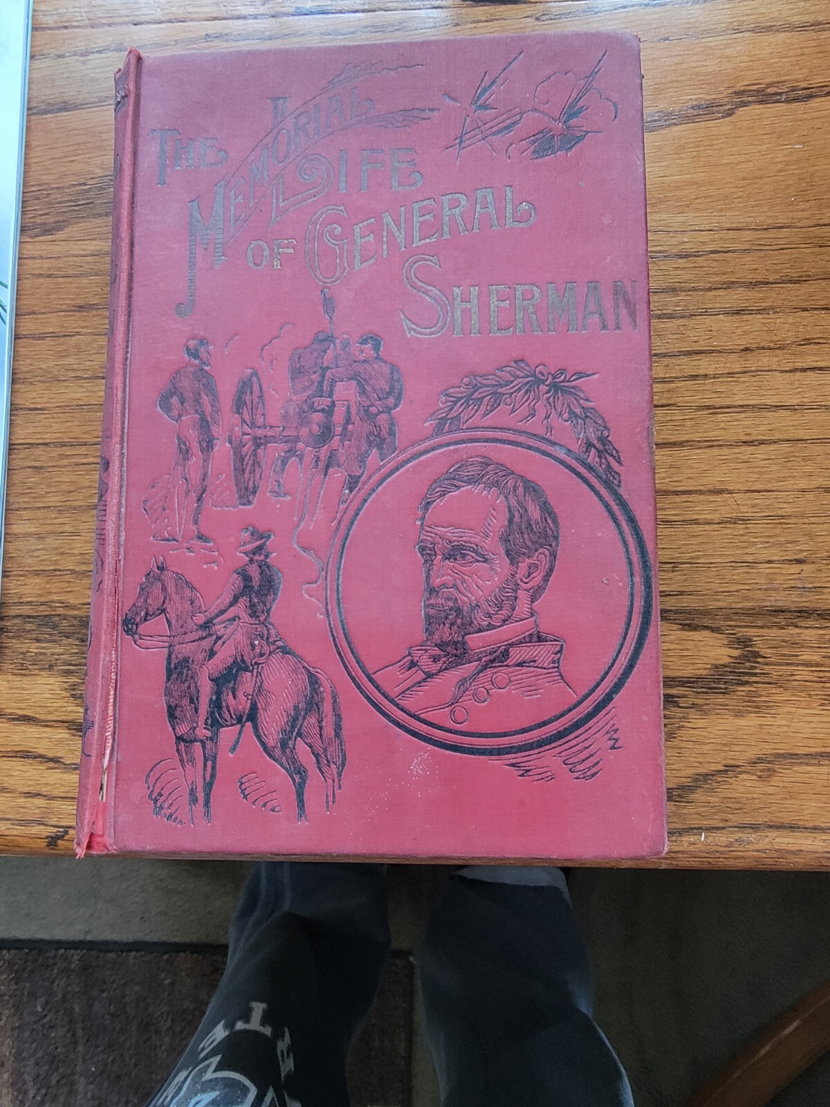 The Memorial Life of General William Tecumseh Sherman - Rare 1st Edition 1891