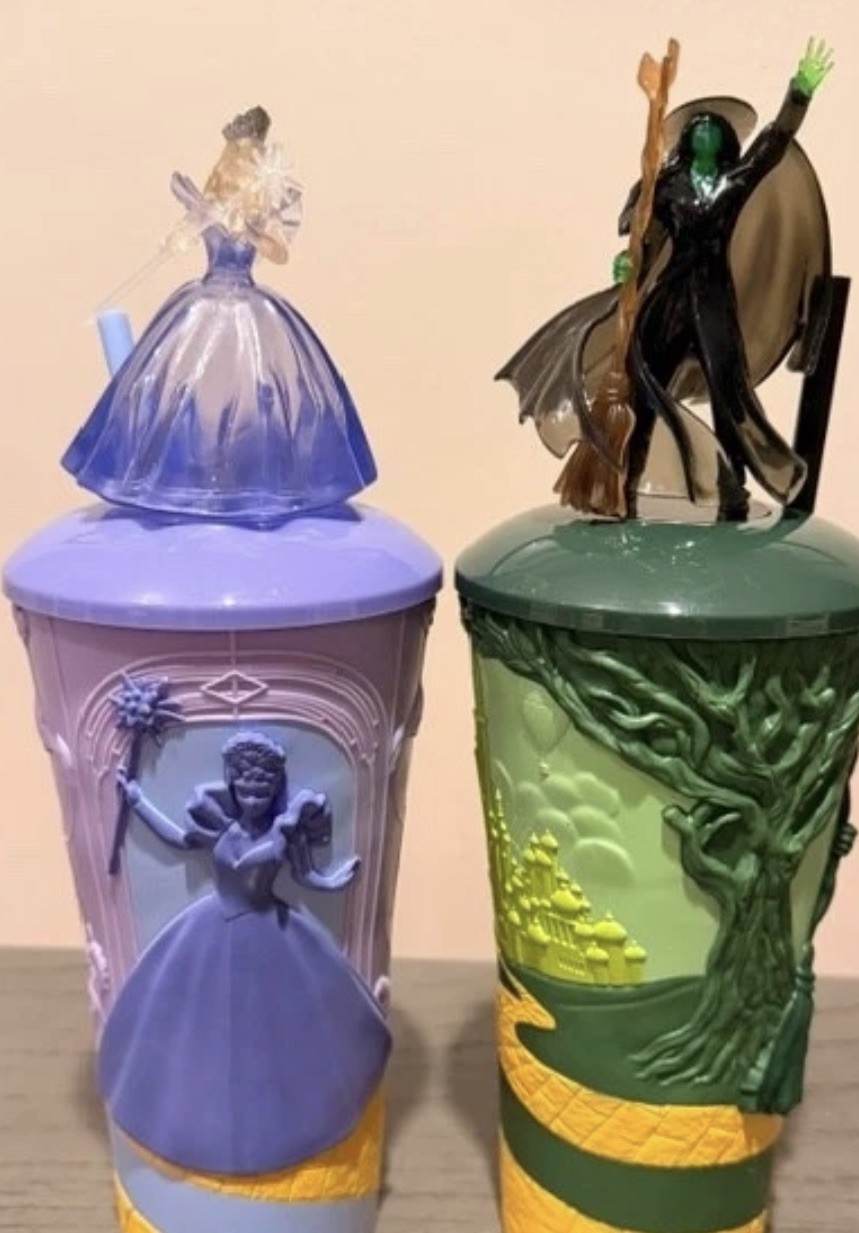 AMC Wicked Movie Collectible Drinkware Lot Cups Tumblers Mugs NEW Sealed