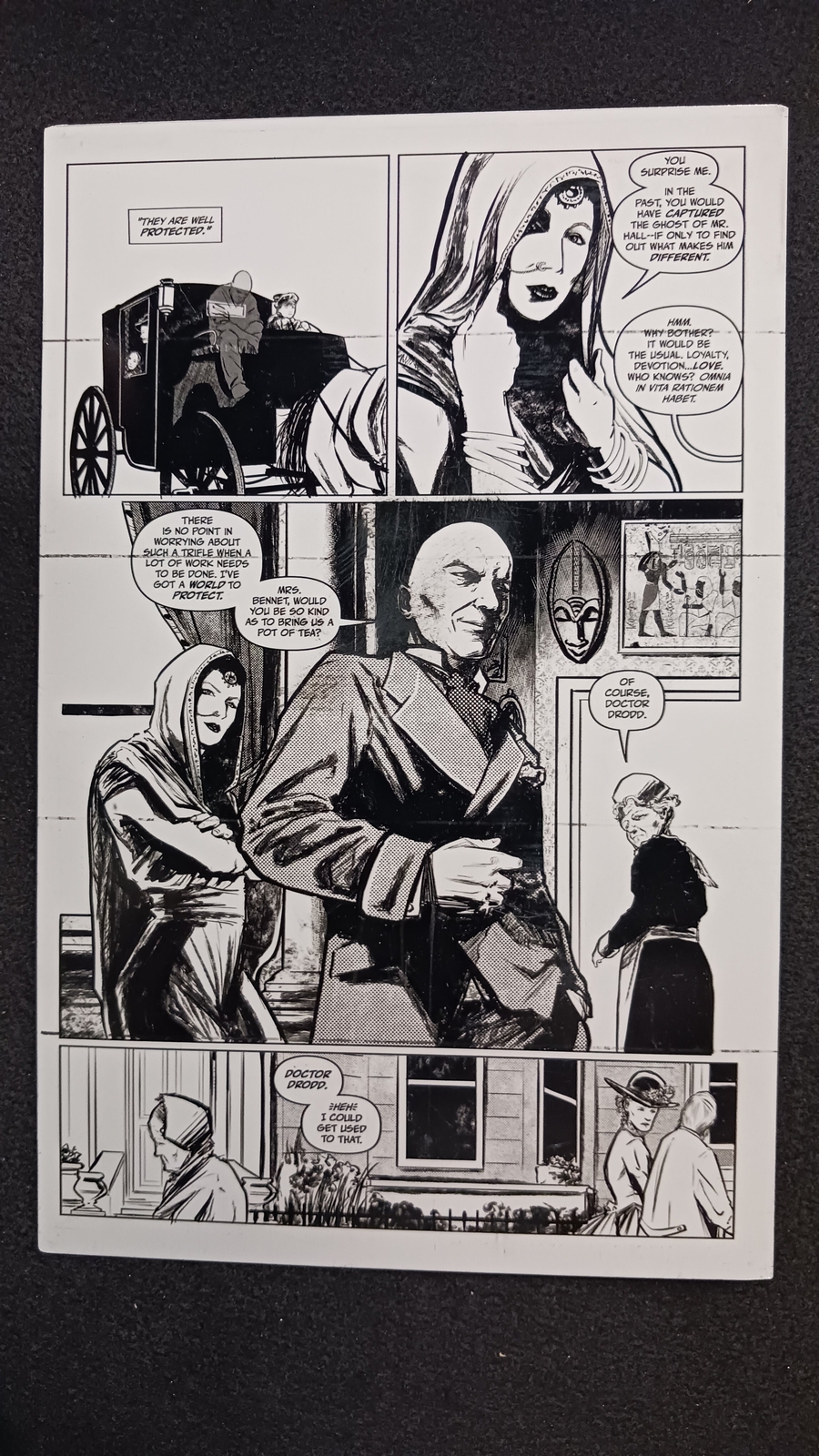 Phantasmagoria #5 - Page 28 - Black - Comic Printer Plate - PRESSWORKS