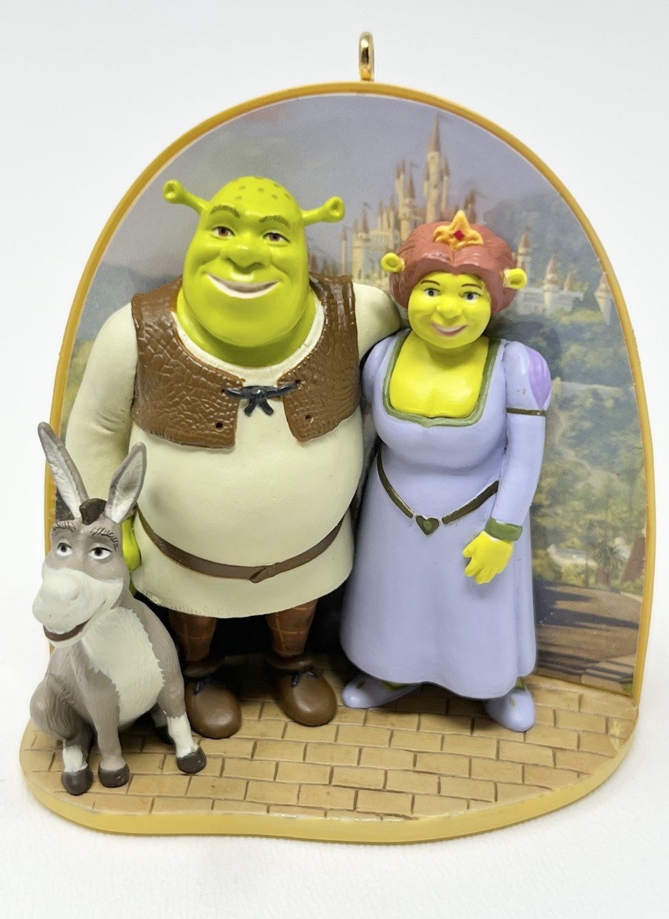 Vintage Hallmark 2005 Christmas Shrek 2 Ornament Donkey Princess Fiona Ogre