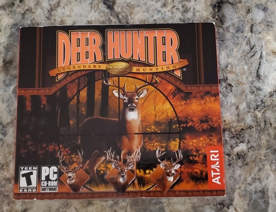 Brand NEW Deer Hunter - Legendary Hunting (PC, 2003) Windows Awesome RARE 