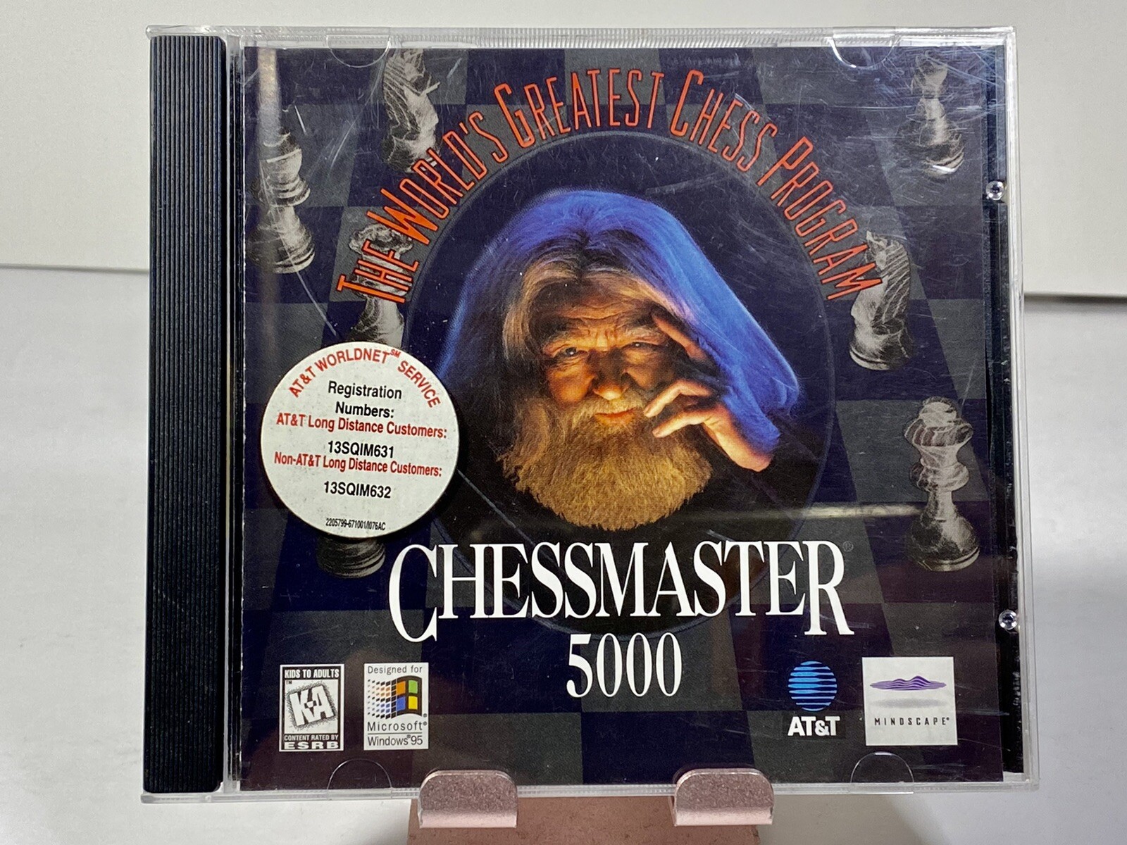 Chessmaster 5000 - PC - Video Game - VERY GOOD Microsoft 95