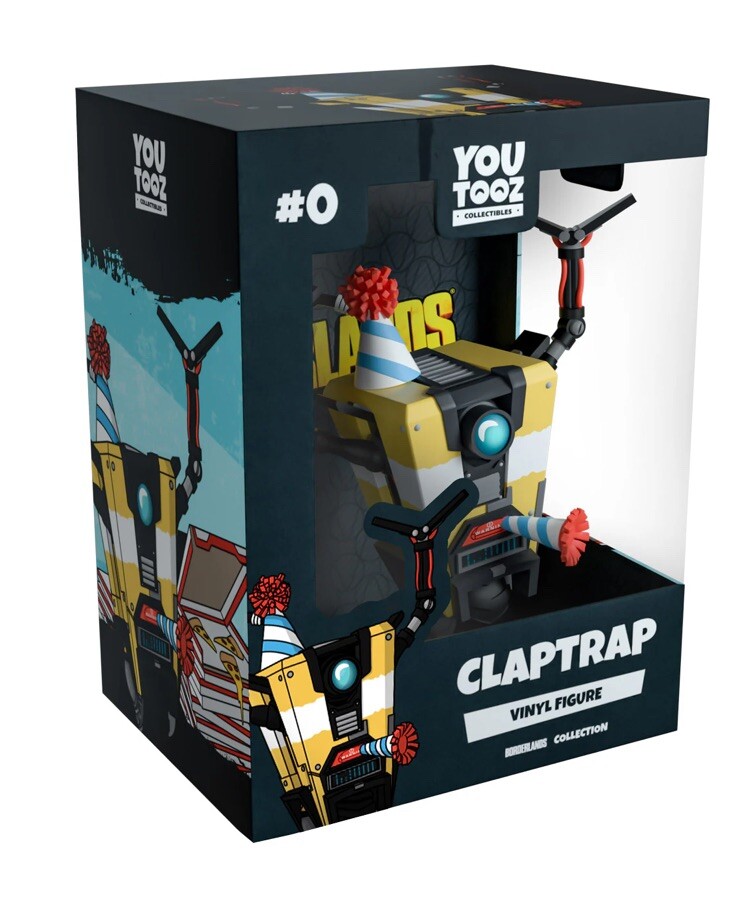 Youtooz * Claptrap * Vinyl Figure * NEW * In Hand * Borderlands