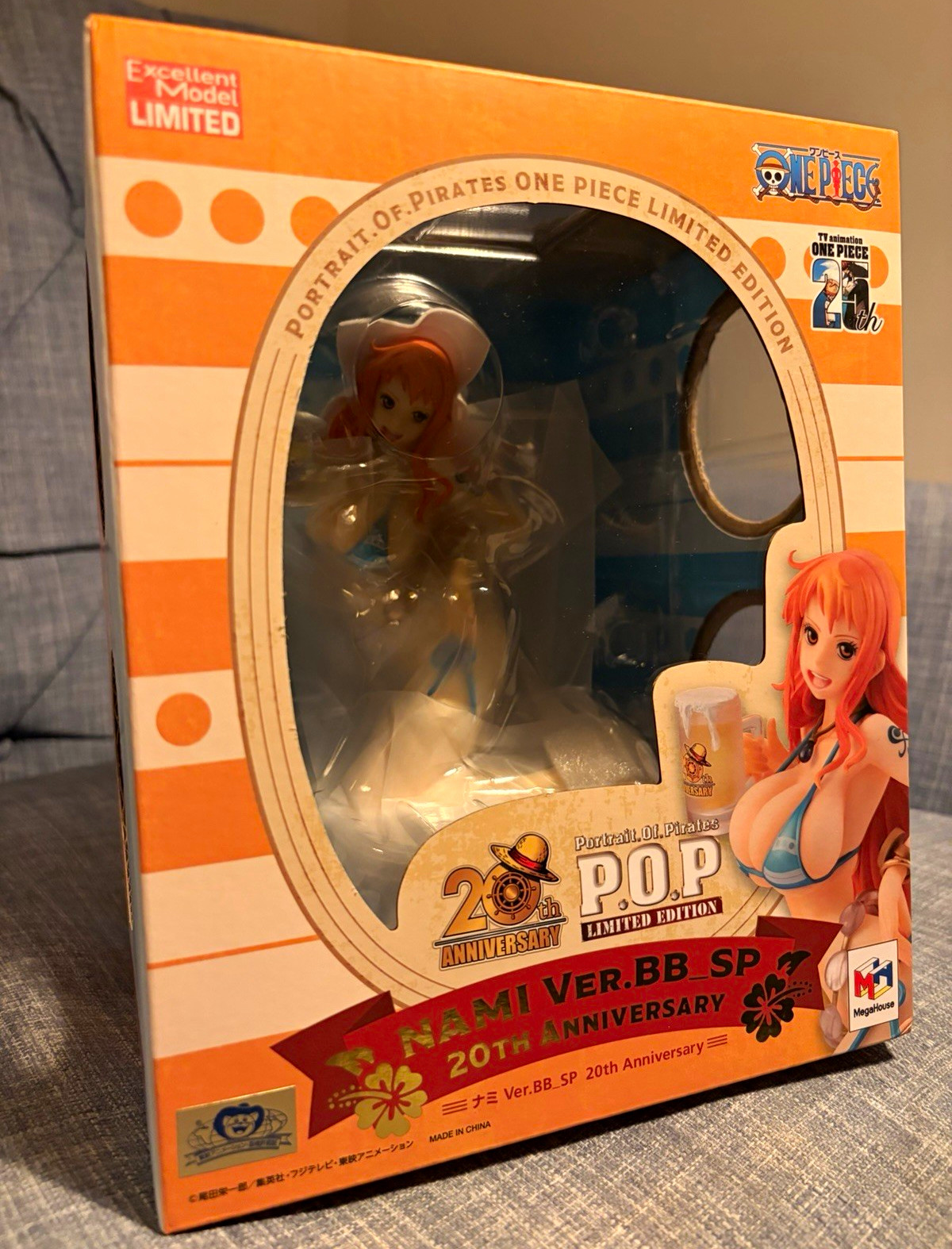MegaHouse One Piece Nami Portrait.Of.Pirates P.O.P Ver.BB_SP Limited Figure
