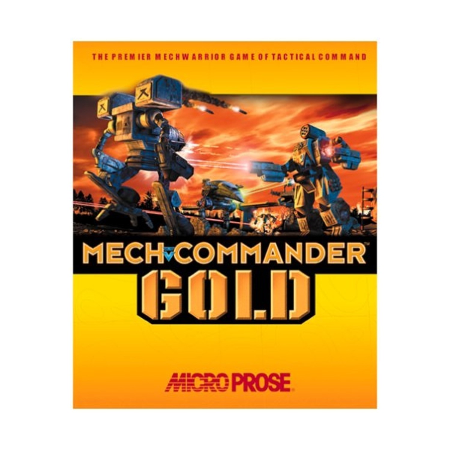 Microprose Computer Game Mech Commander Gold VG+/NM