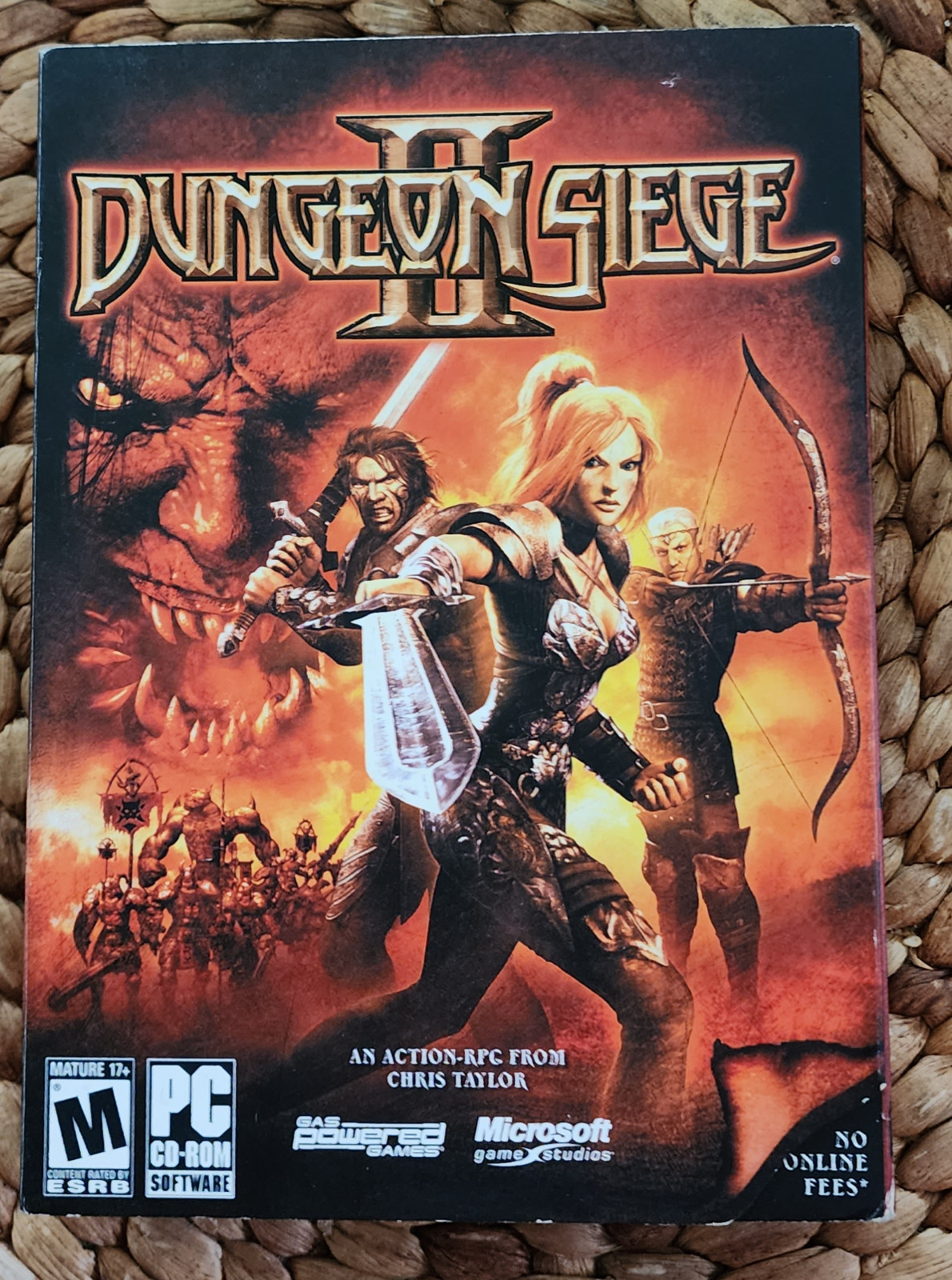 Dungeon Siege II Small Box NEW Retail Factory Sealed US RPG Game w/ Slipcover