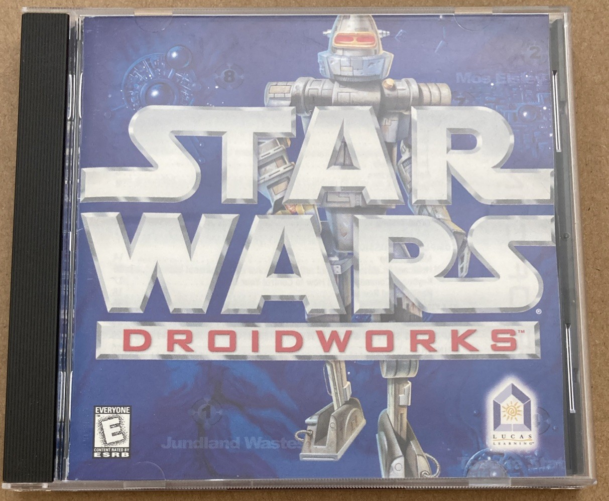 STAR WARS DROID WORKS PC GAME WIN MAC LUCAS LEARNING