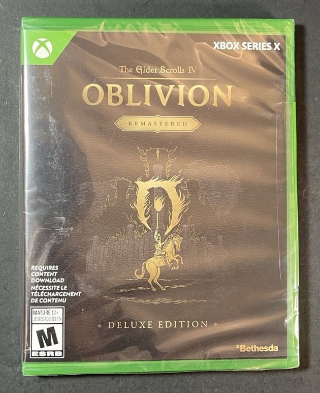 The Elder Scrolls IV Oblivion Remastered [ DELUXE Edition ] (XBOX SERIES X) NEW