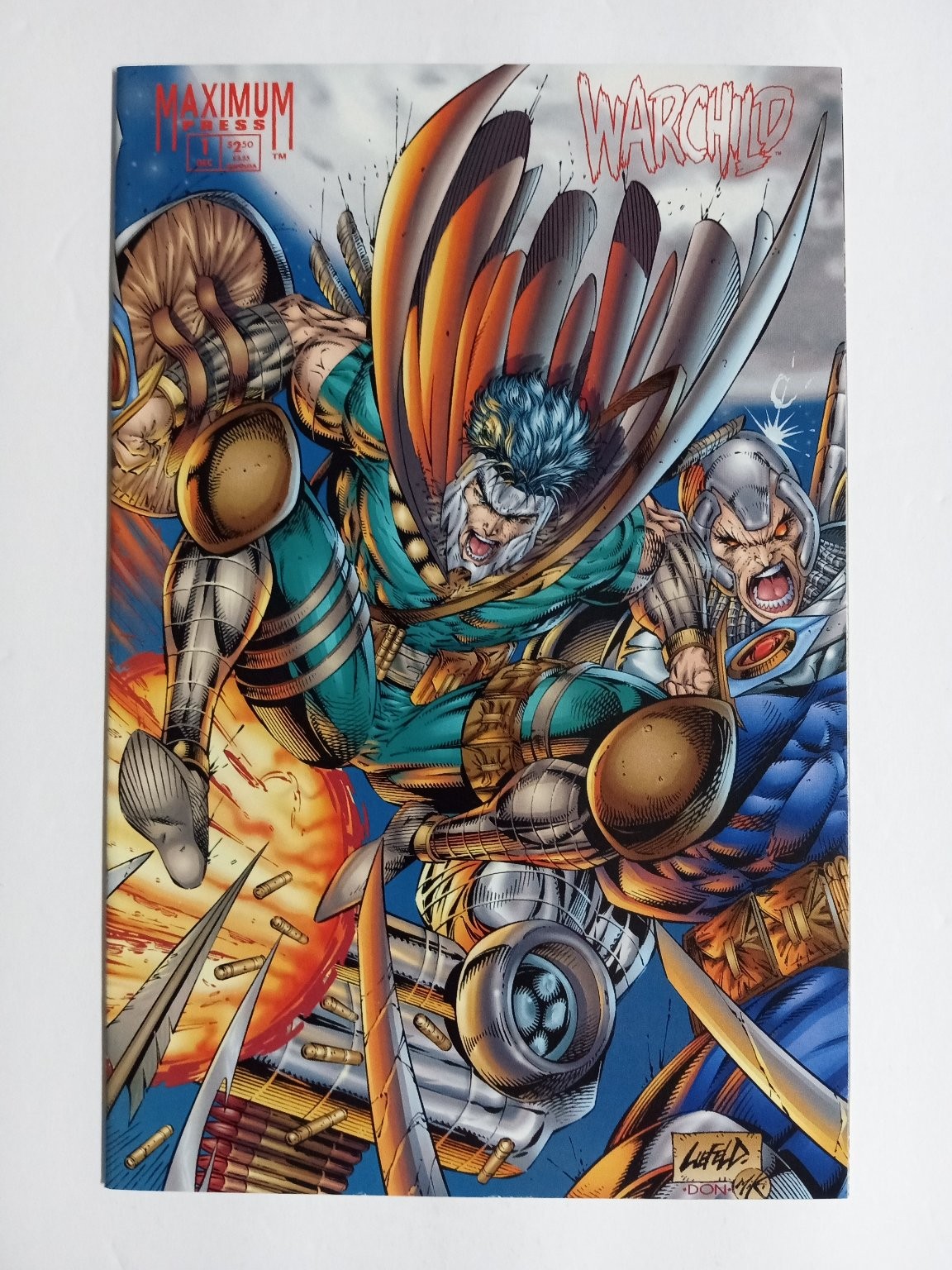 Warchild #1 Maximum Press Rob Liefeld Chap Yaep 1996 NM