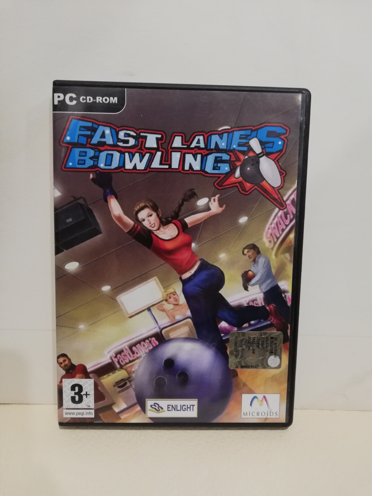  FAST LANES BOWLING cd PC GAME