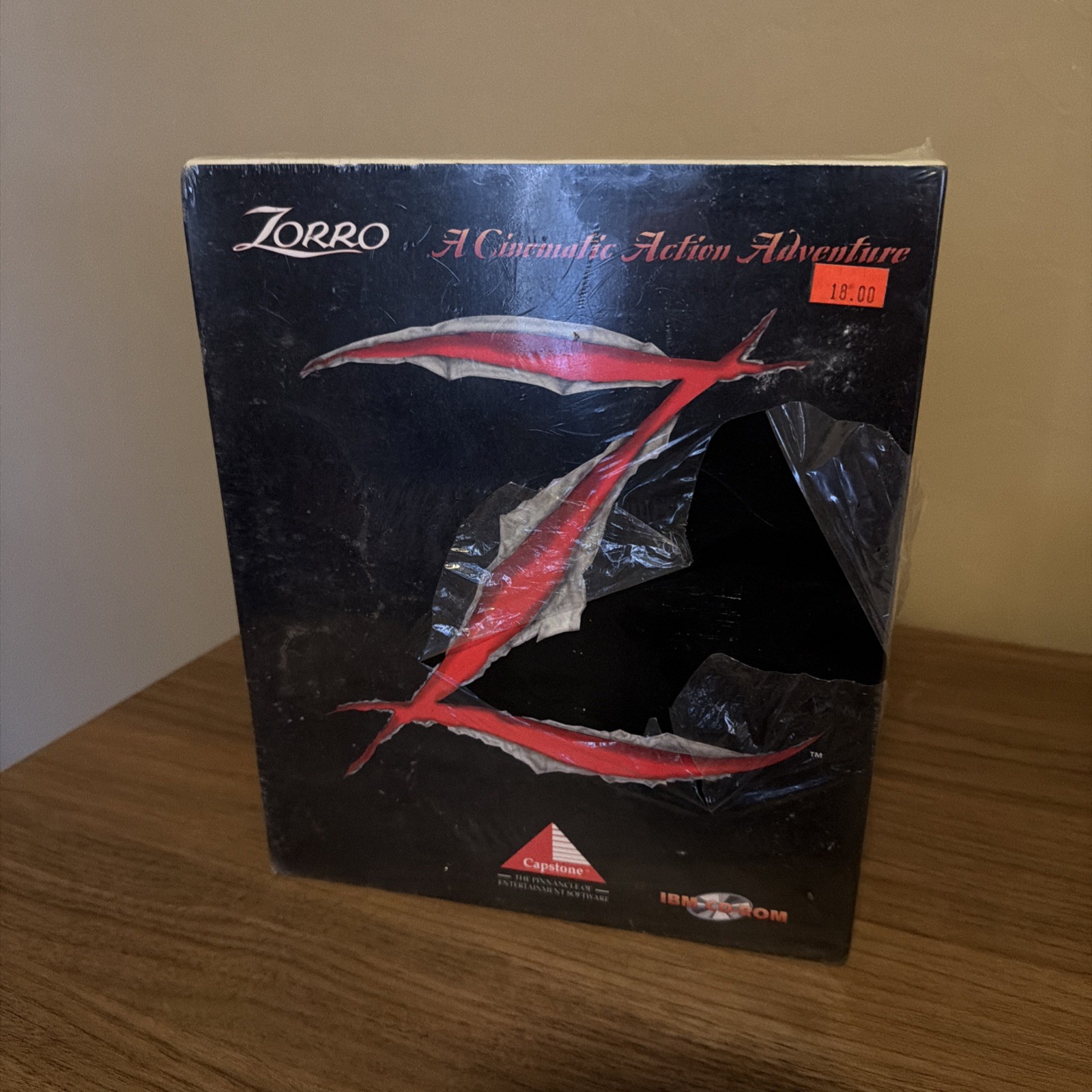 Zorro - A Cinematic Action Adventure (CD-ROM) [IBM - PC - DOS] New Sealed 1995