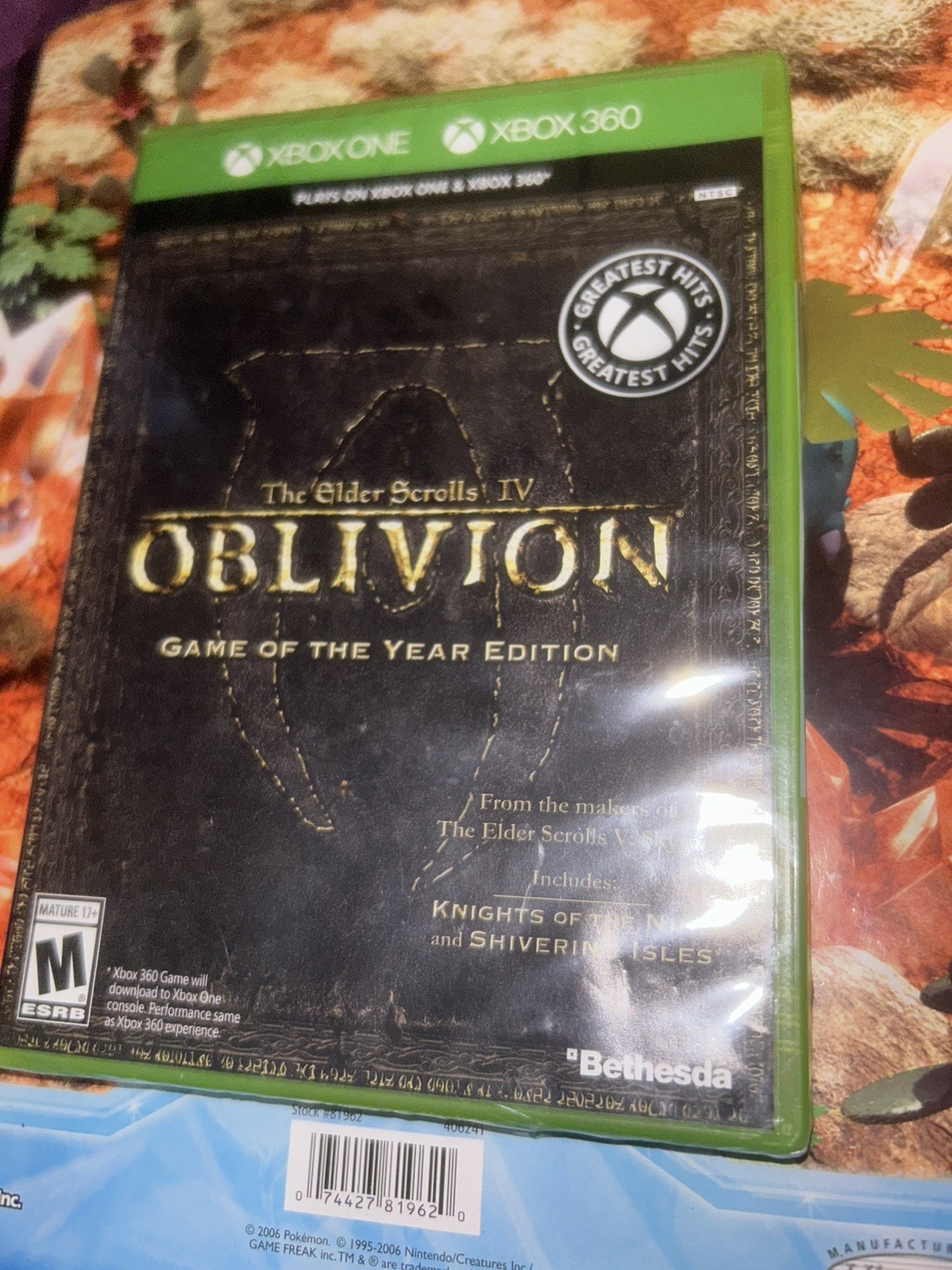 The Elder Scrolls IV Oblivion GOTY Edition Xbox 360 Xbox One Sealed Brand New