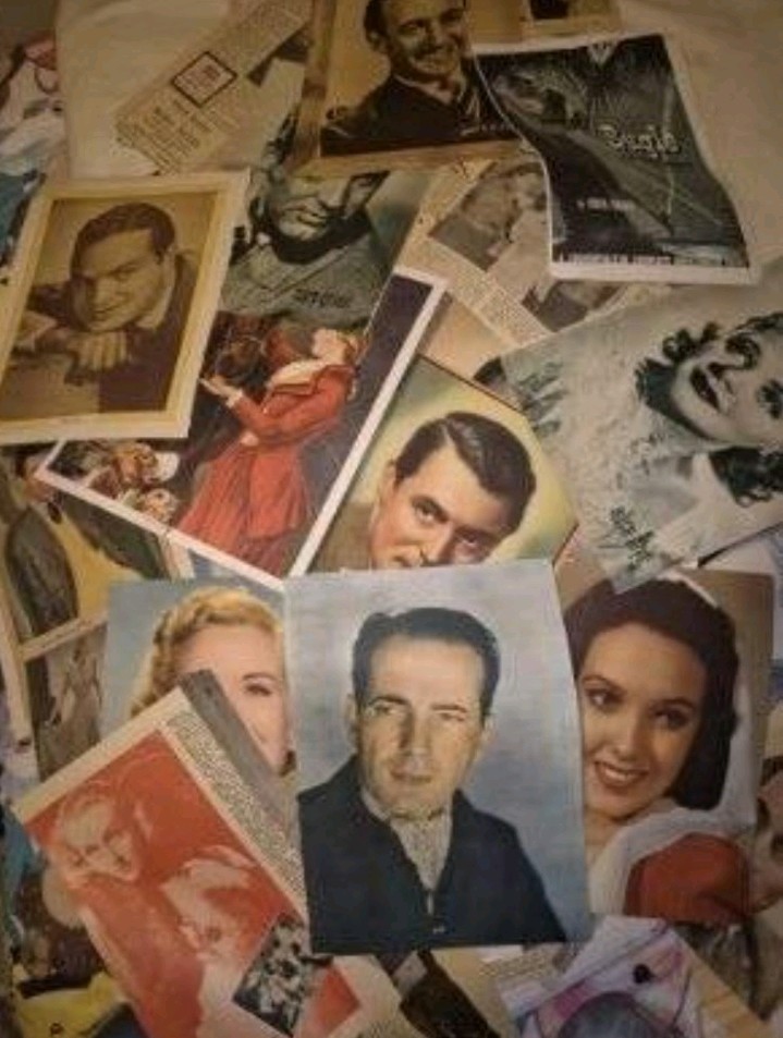 Scrapbook Golden Age Of Hollywood 1940s Antique Collectible Historical