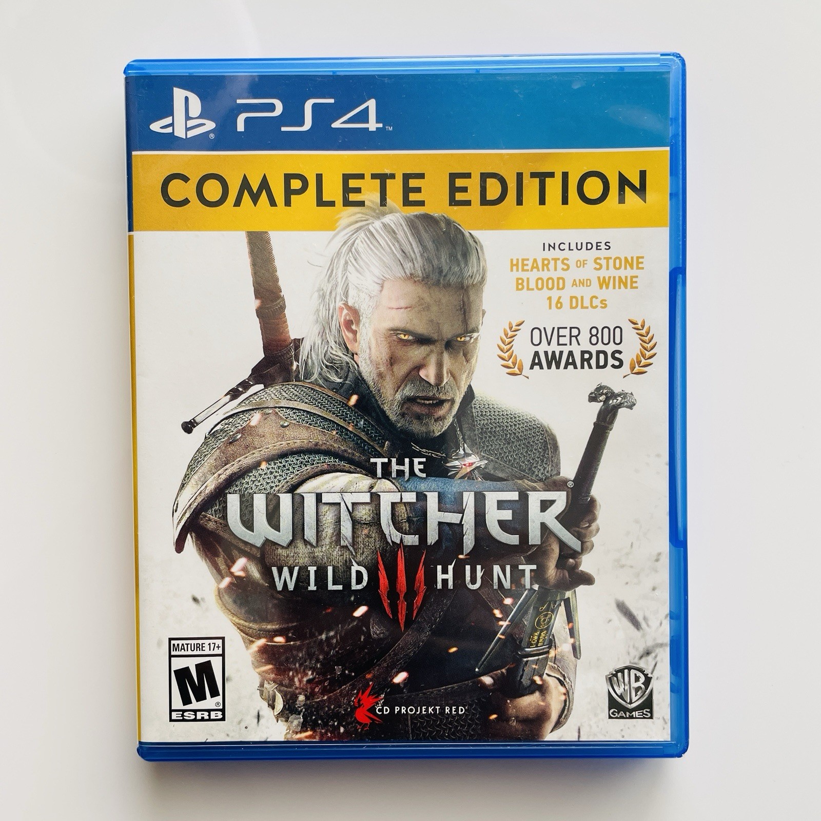 The Witcher 3: Wild Hunt - Complete Edition (2016) Sony PS4 CIB Cleaned & Tested