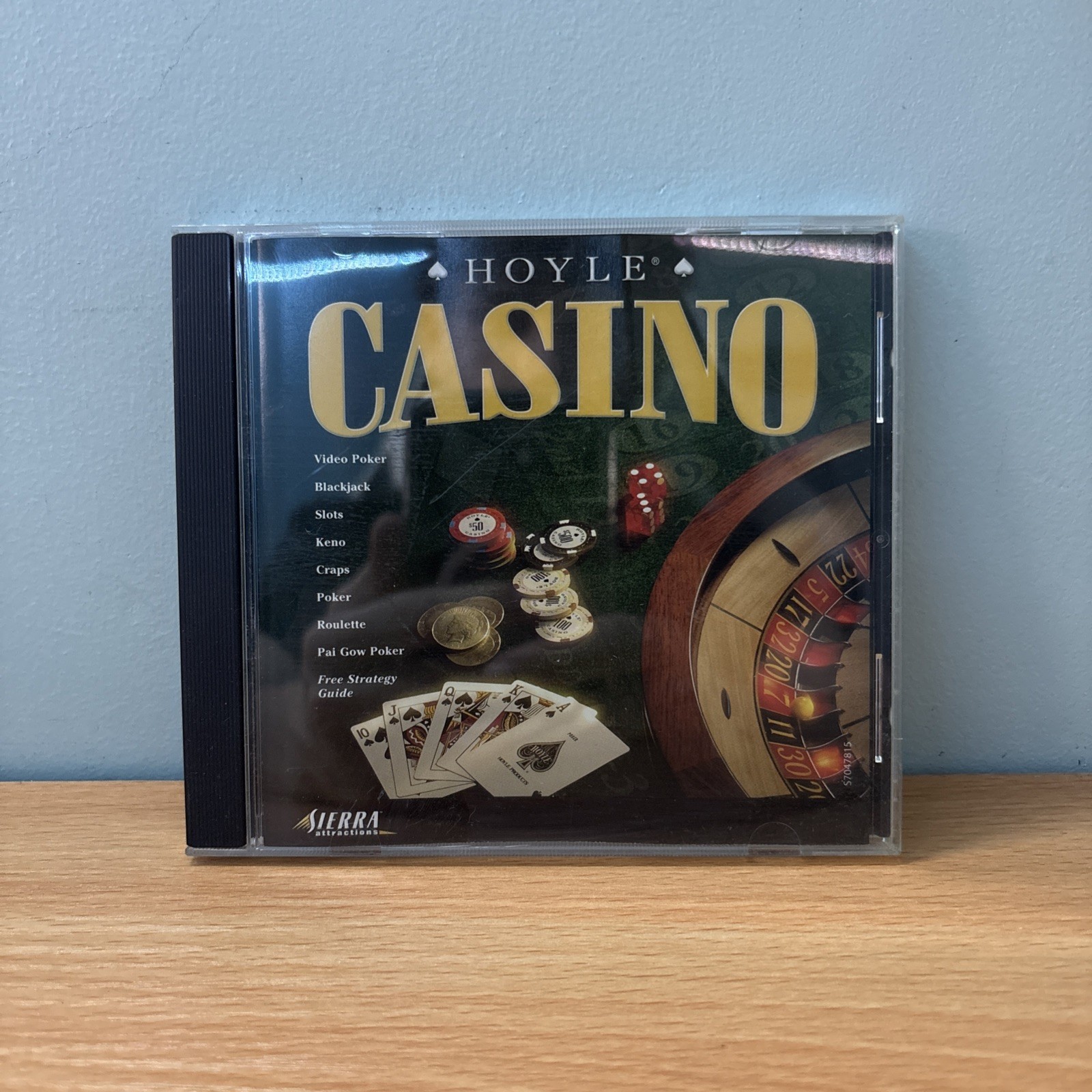 Hoyle Casino (PC Game, 1998) Windows 95/98 Sierra Complete Jewel Case