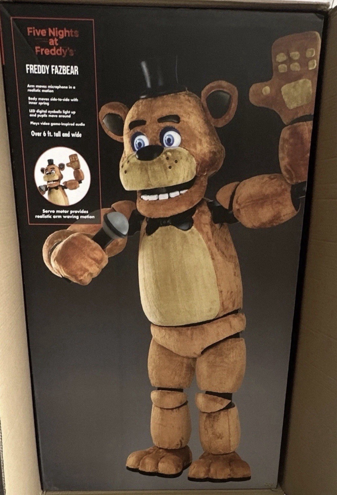 Spirit Halloween Five Nights at Freddy's Animatronic Figure Freddy Fazbear 2026 