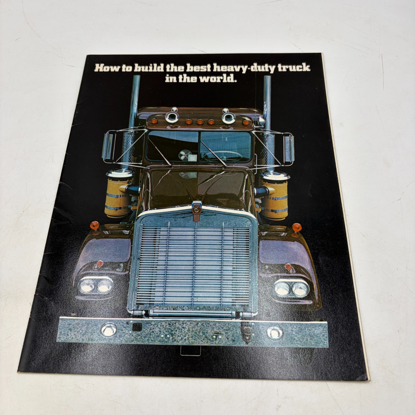 1972 Kenworth W900 Truck Sales Brochure How to Build the Best Heavy Duty Truck