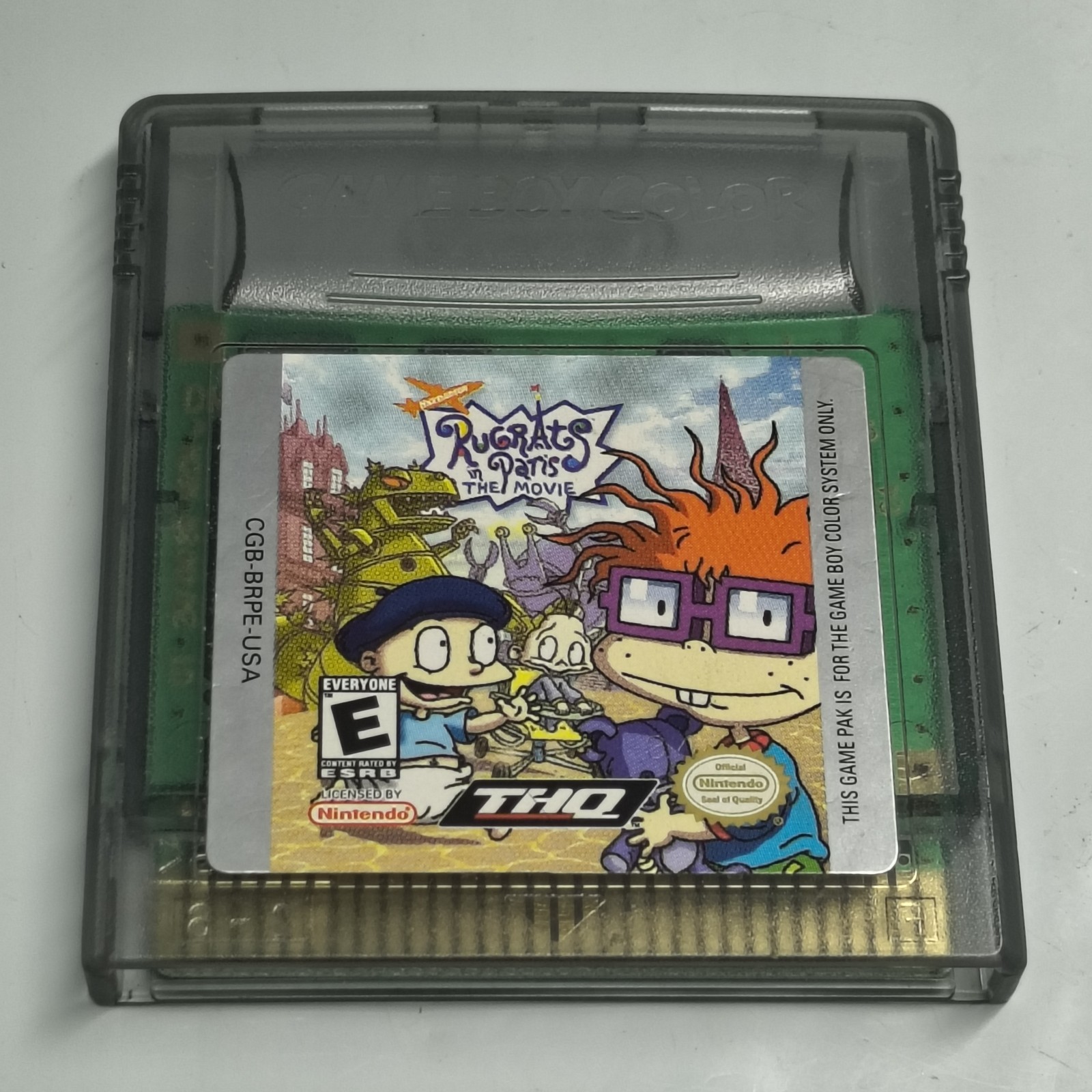 Rugrats In Paris (Nintendo Game Boy Color GBC) Authentic Game-Tested