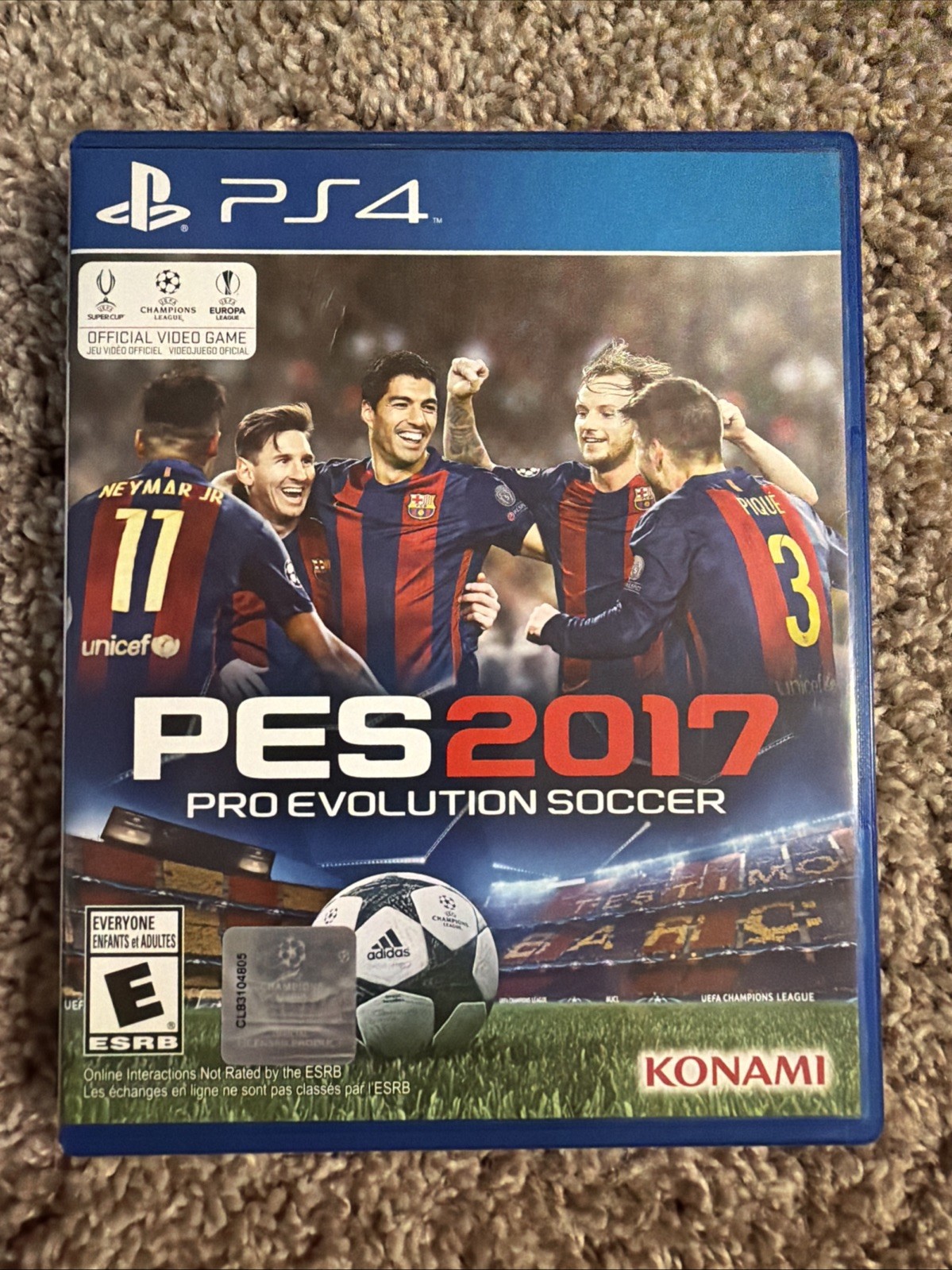 Pro Evolution Soccer 2017 (Sony PlayStation 4 2016)