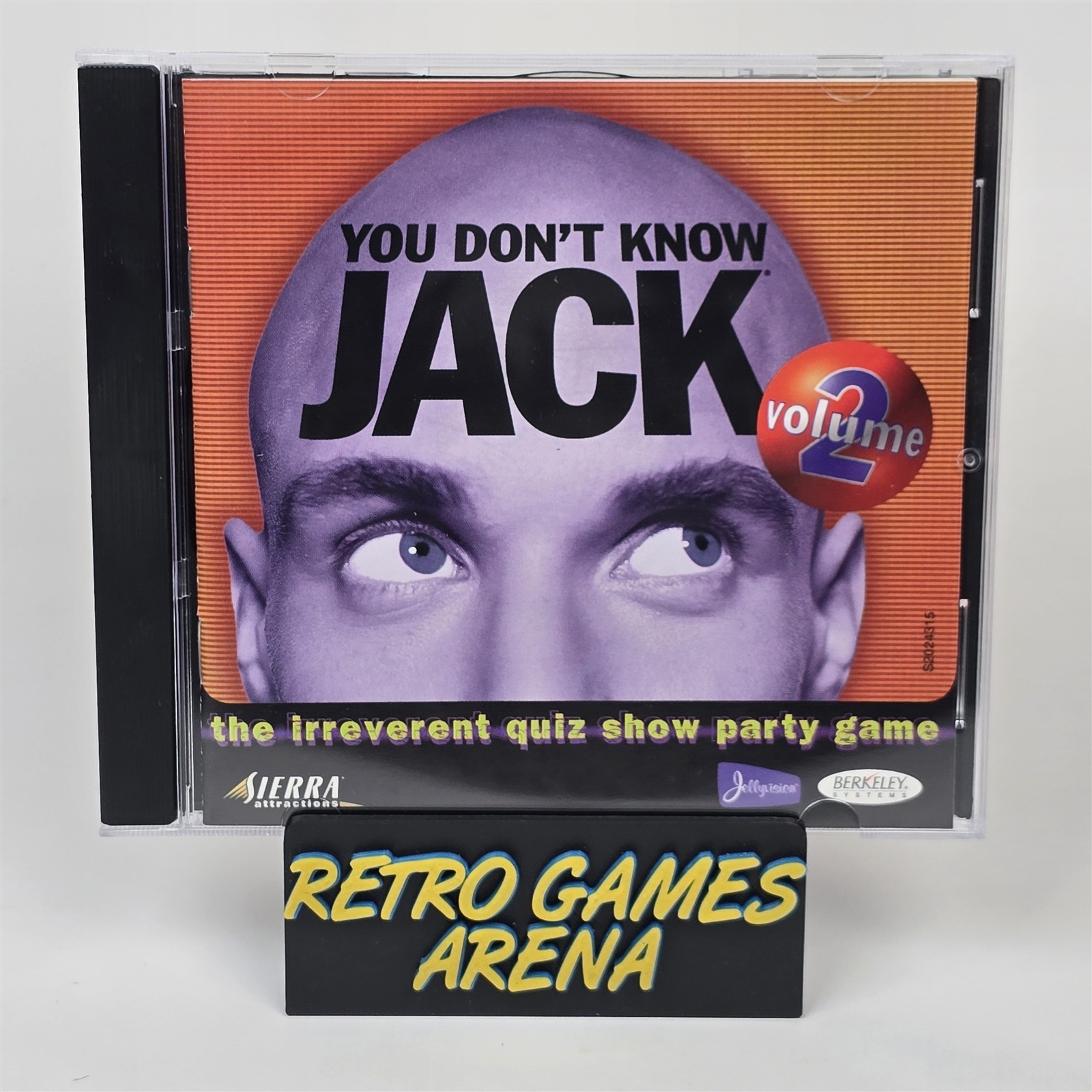 You Don't Know Jack Volume 2 (PC CD-ROM) Jewel CIB COMPLETE