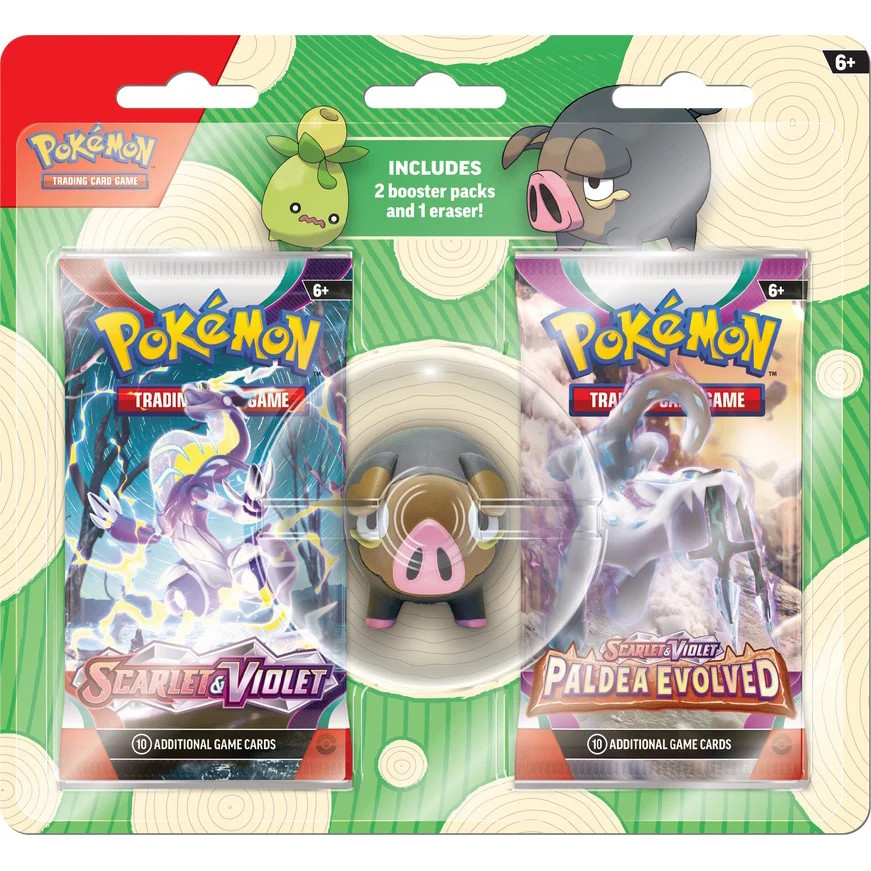 Pokemon TCG: 2023 Back to School Set Eraser Blister - Lechonk